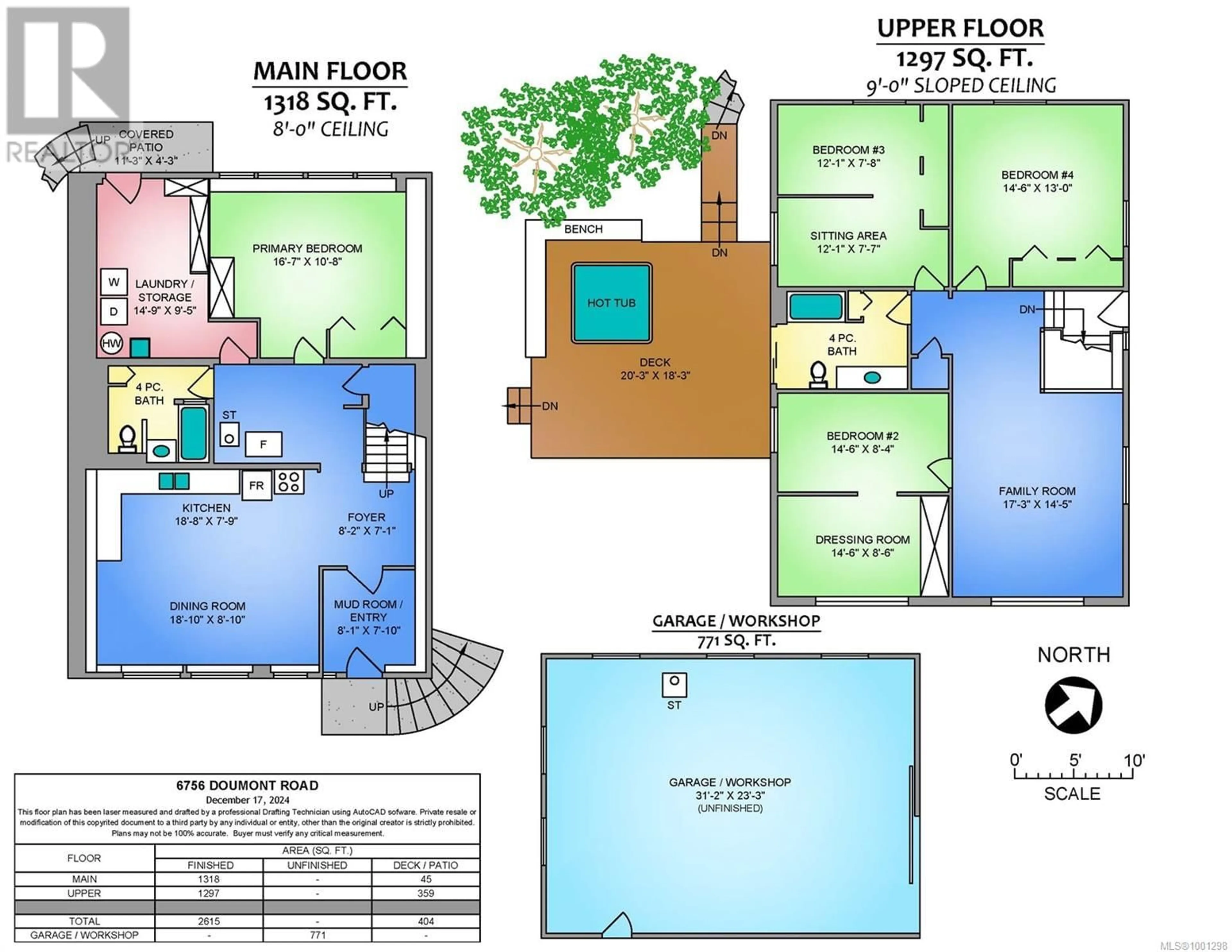 Floor plan for 6756 DOUMONT ROAD, Nanaimo British Columbia V9T6H1