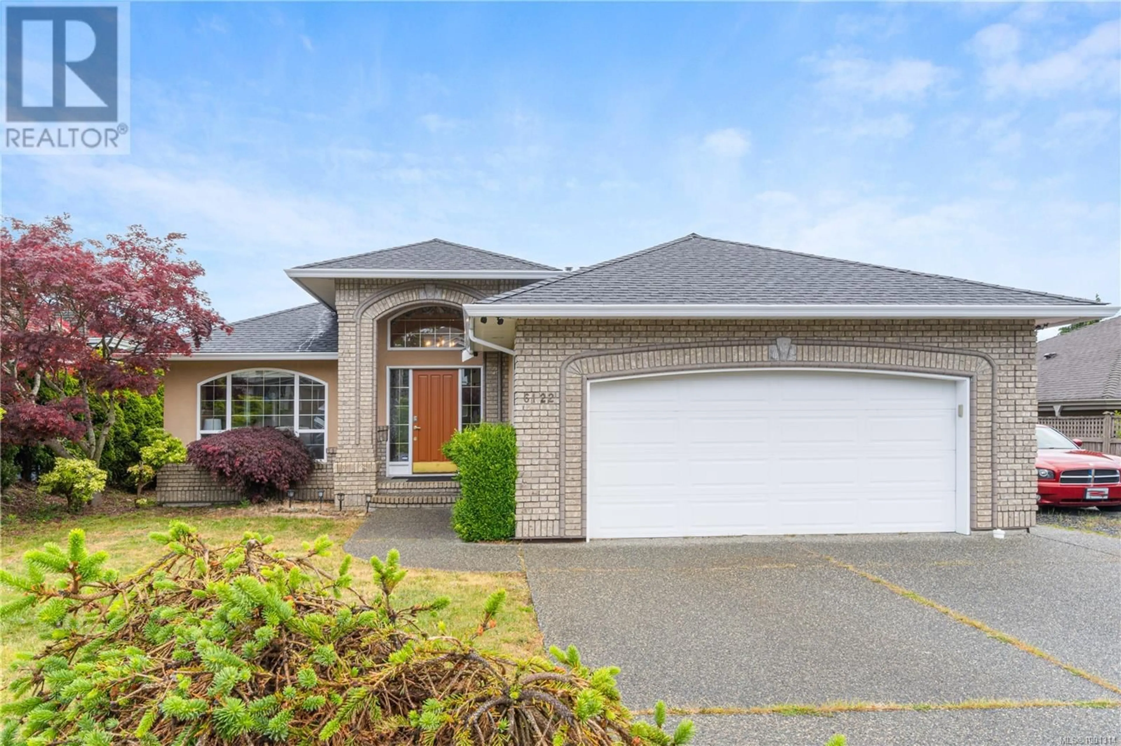 Home with vinyl exterior material, street for 6122 LA MARCHE PLACE, Nanaimo British Columbia V9V1C3