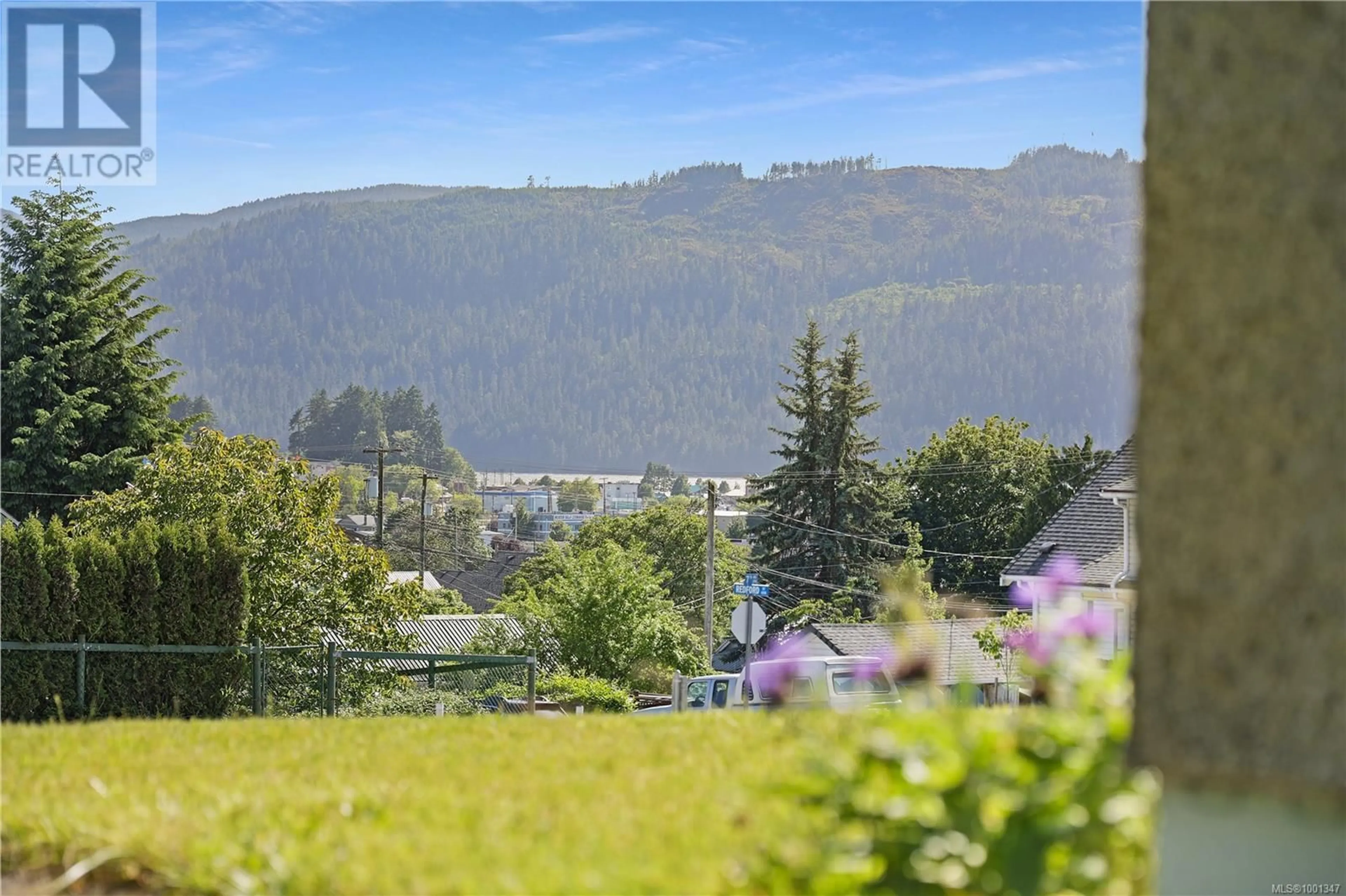 A pic from outside/outdoor area/front of a property/back of a property/a pic from drone, mountain view for 4571 REDFORD STREET, Port Alberni British Columbia V9Y3P9