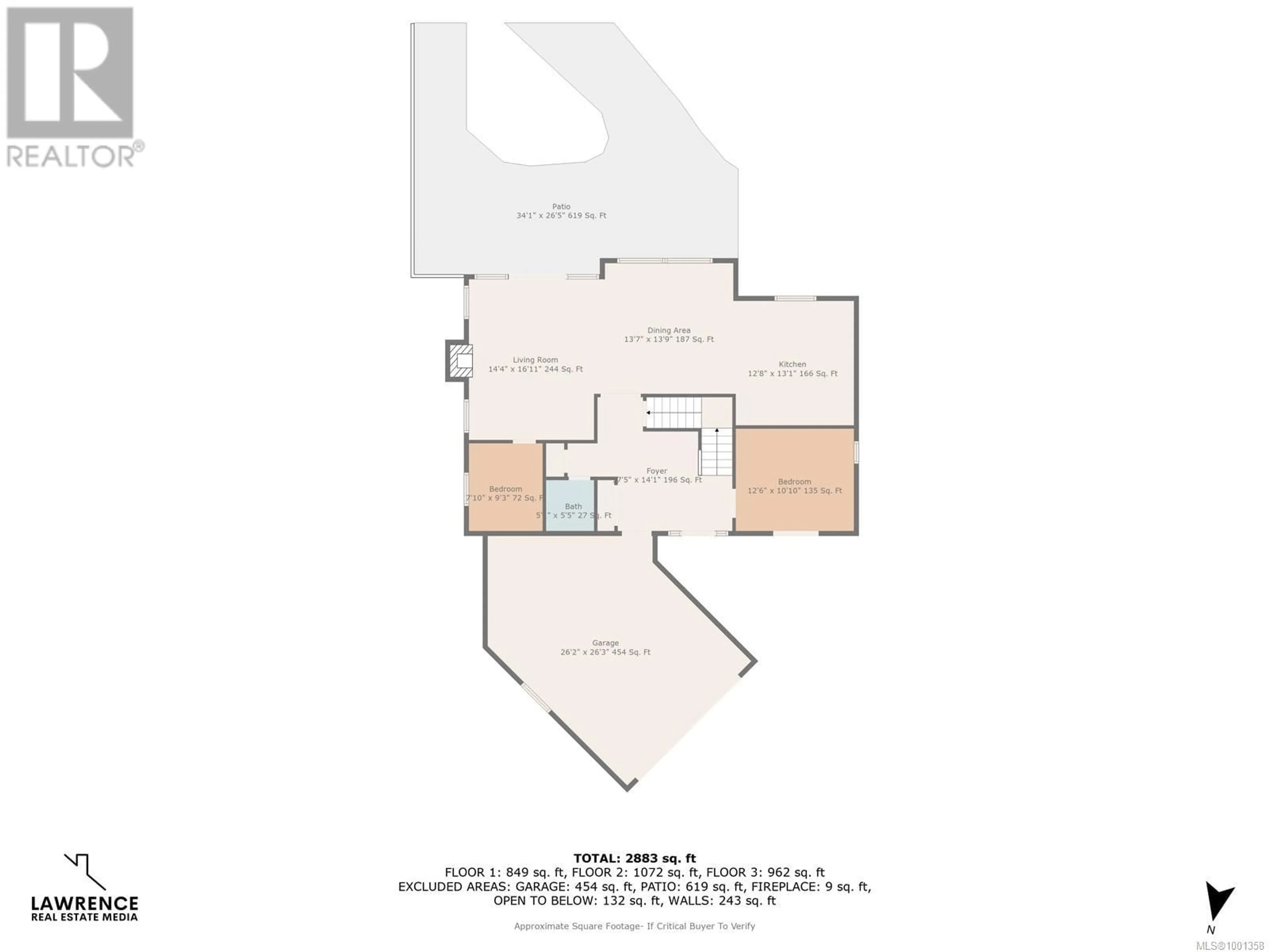 Floor plan for 3927 DRUCE LANE, Saanich British Columbia V8P0A2