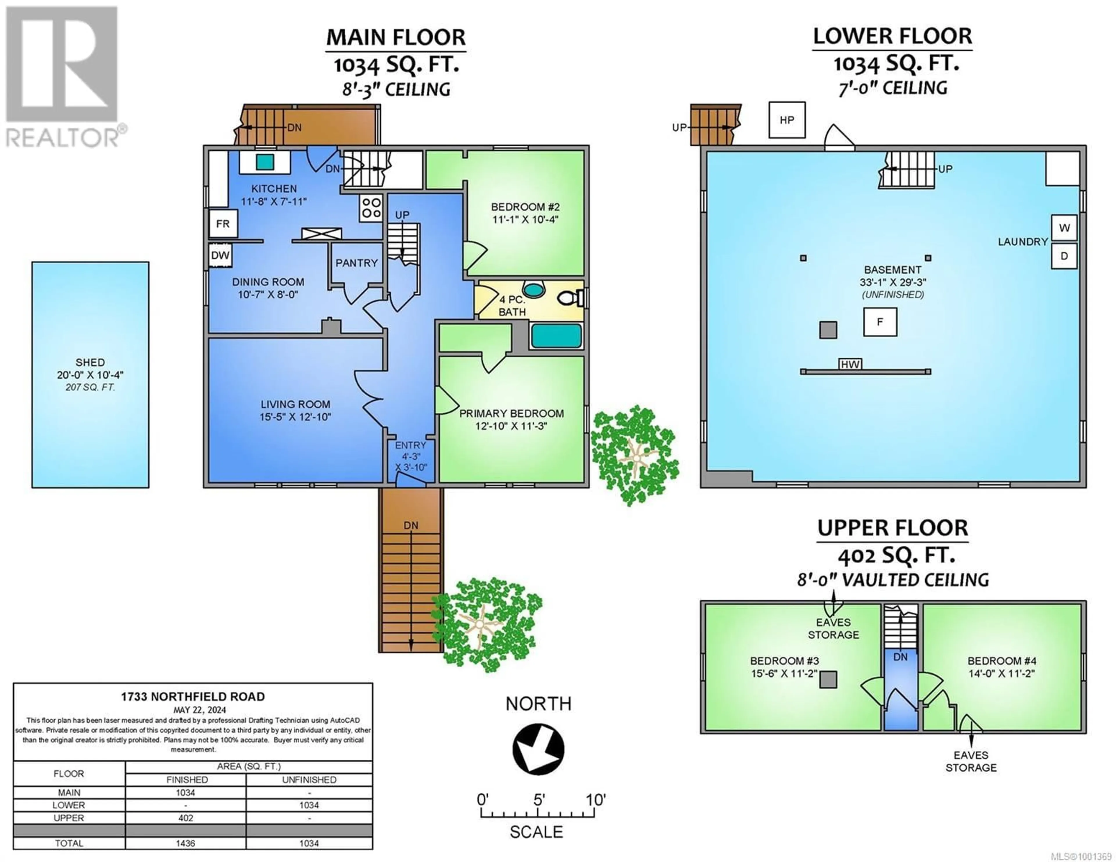 Floor plan for 1733 NORTHFIELD ROAD, Nanaimo British Columbia V9S3B1