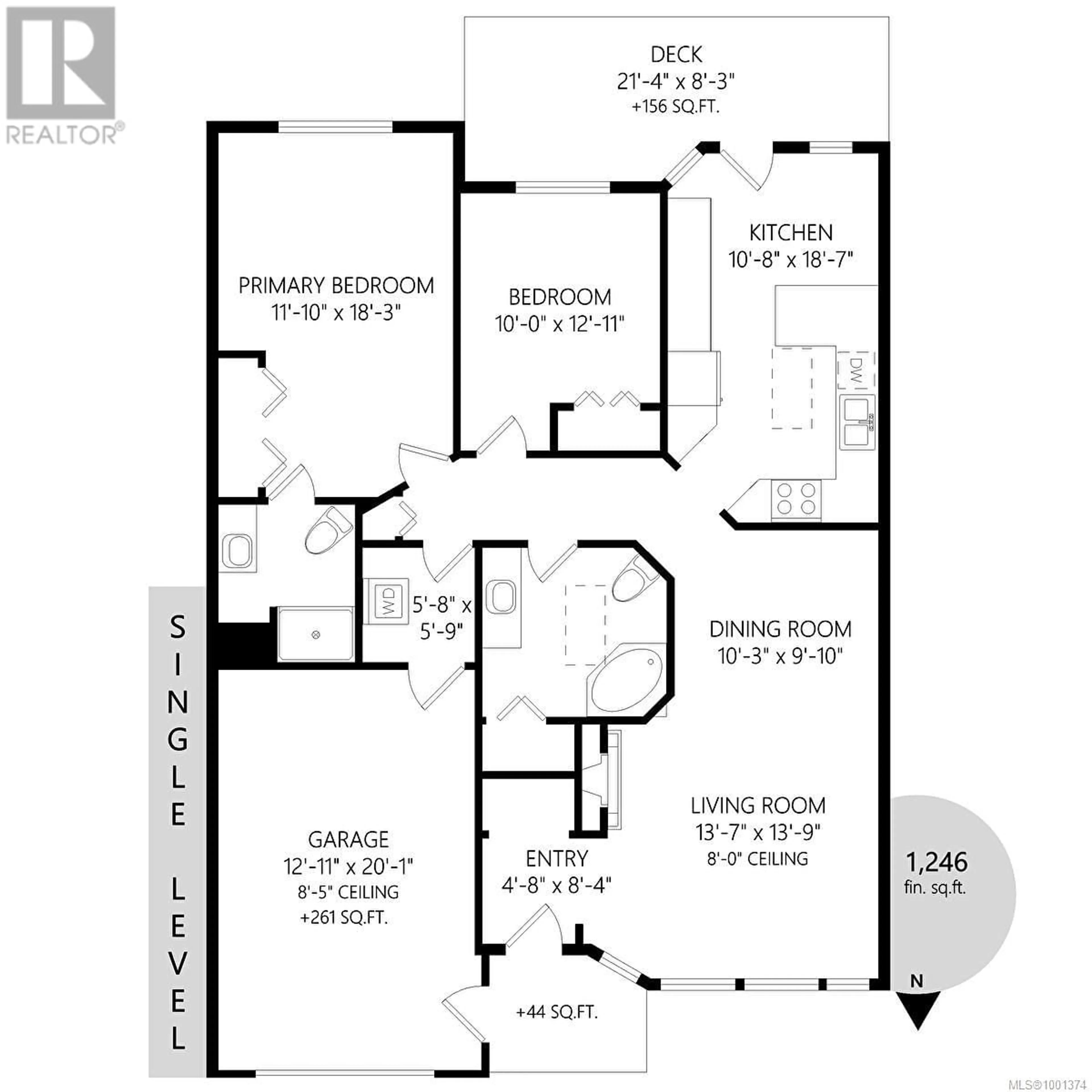 Floor plan for 40 - 815 DUNSMUIR CRESCENT, Ladysmith British Columbia V9G1R9