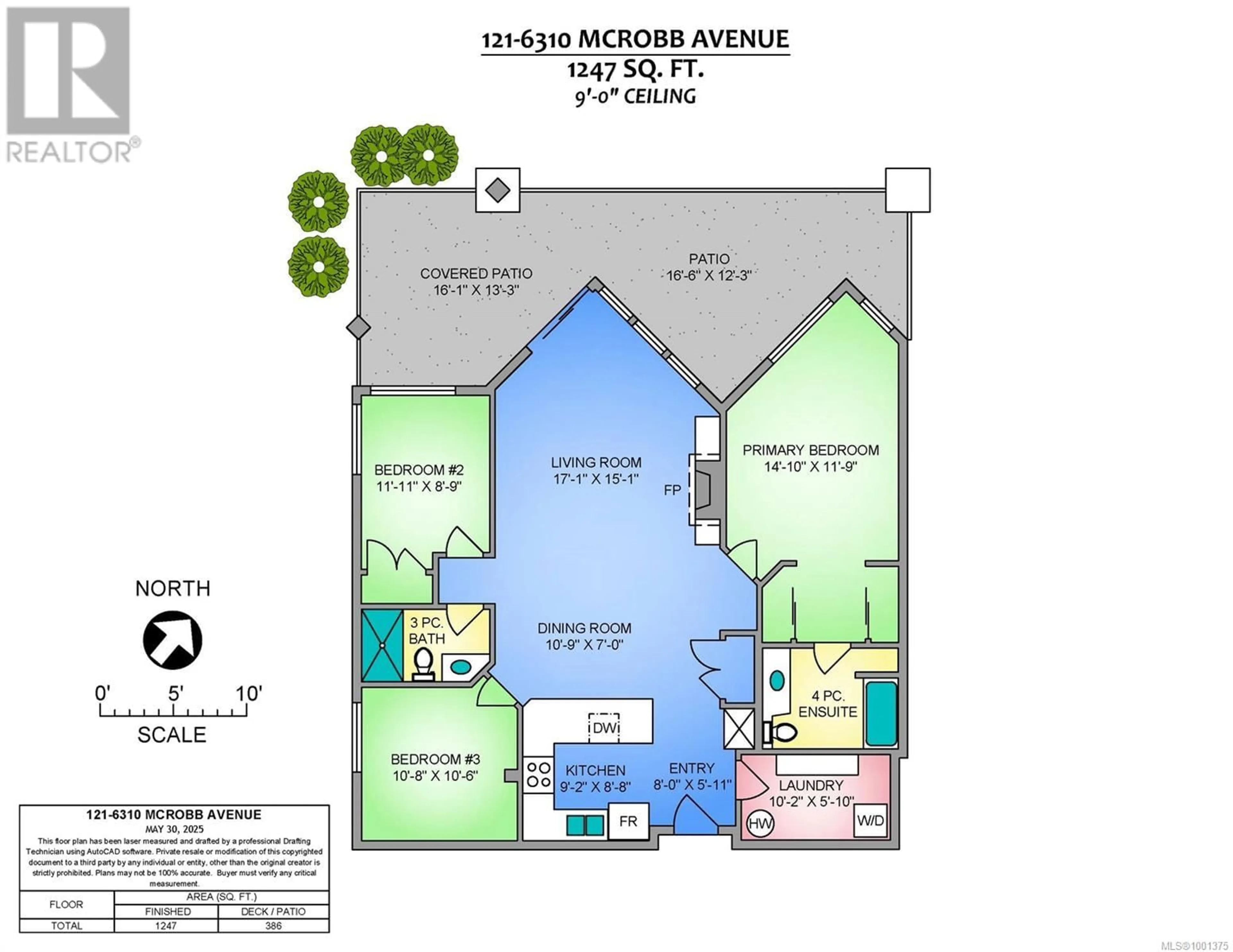 Floor plan for 121 - 6310 MCROBB AVENUE, Nanaimo British Columbia V9V1W8
