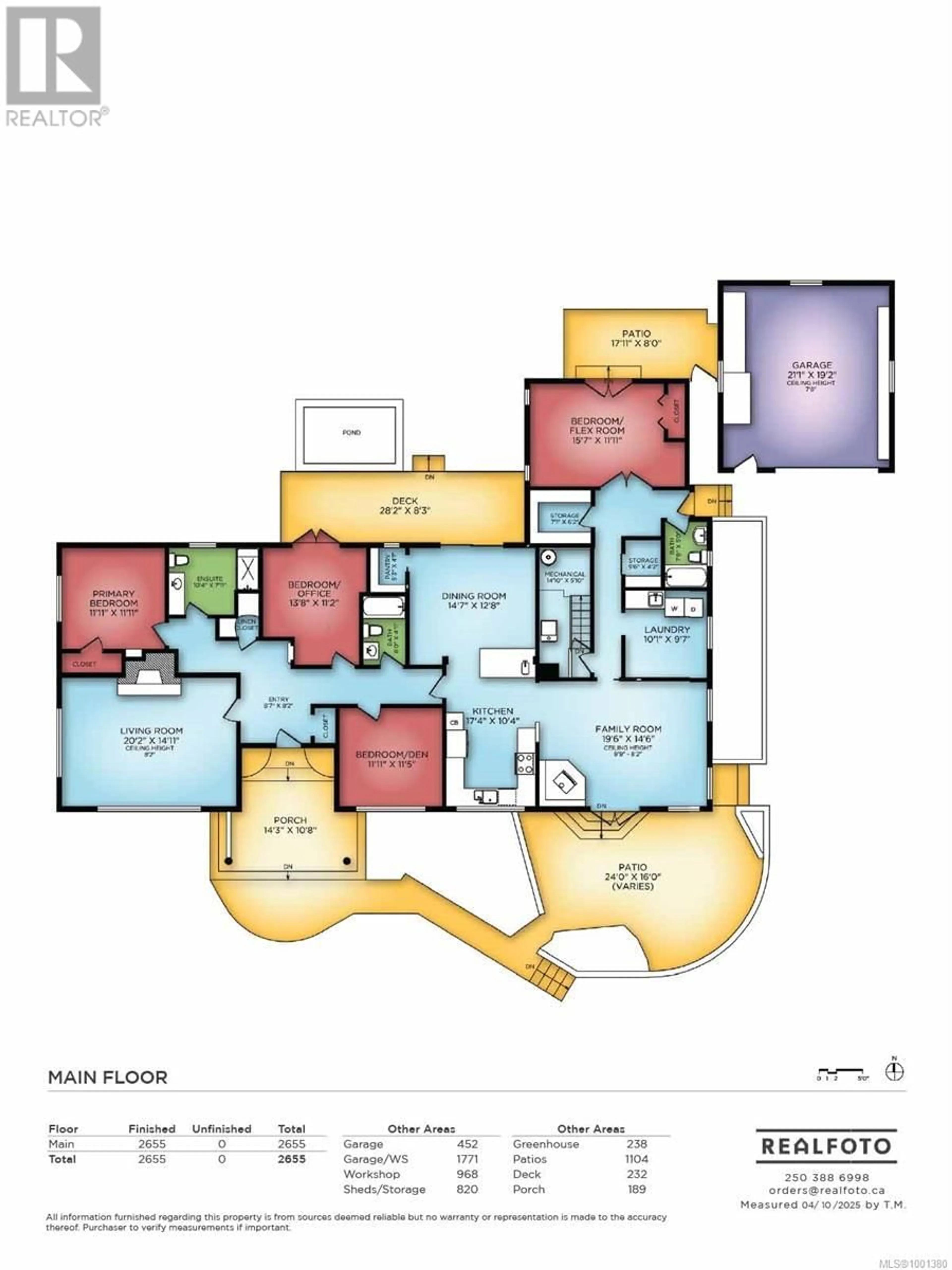 Floor plan for 930 DOWNEY ROAD, North Saanich British Columbia V8L5P8