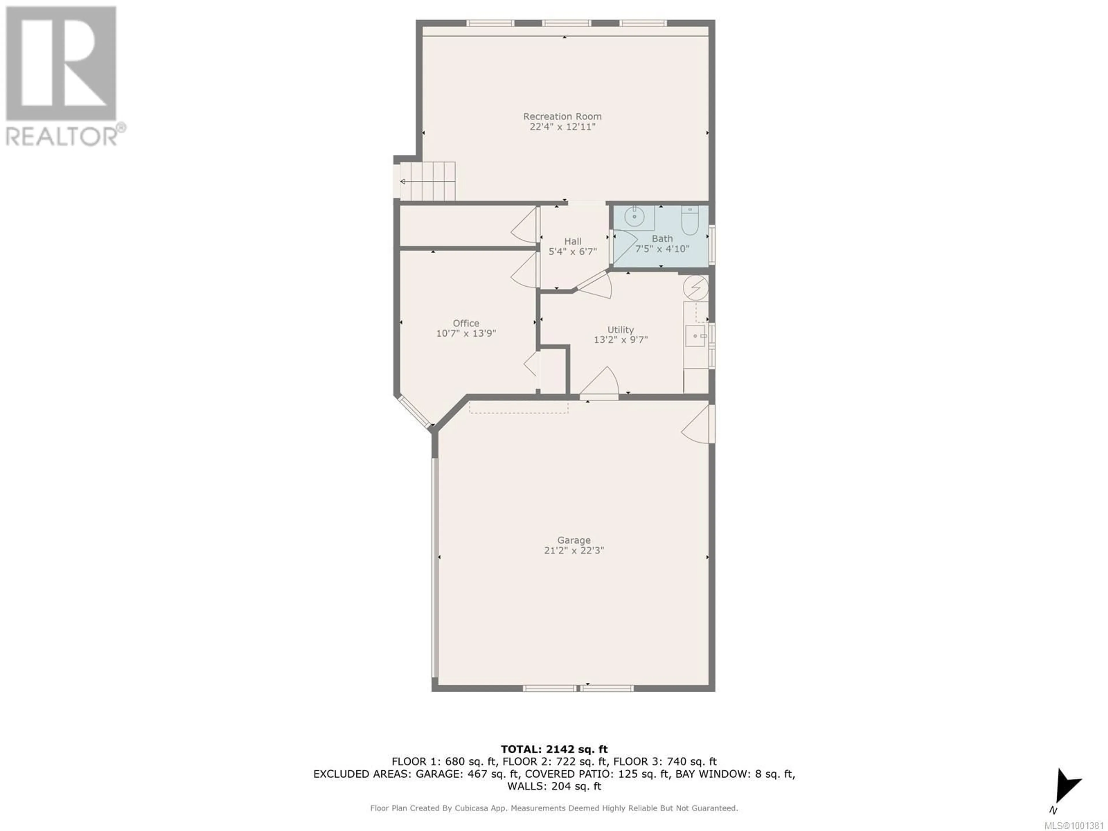 Floor plan for 3554 HUFF DRIVE, Port Alberni British Columbia V9Y8B4