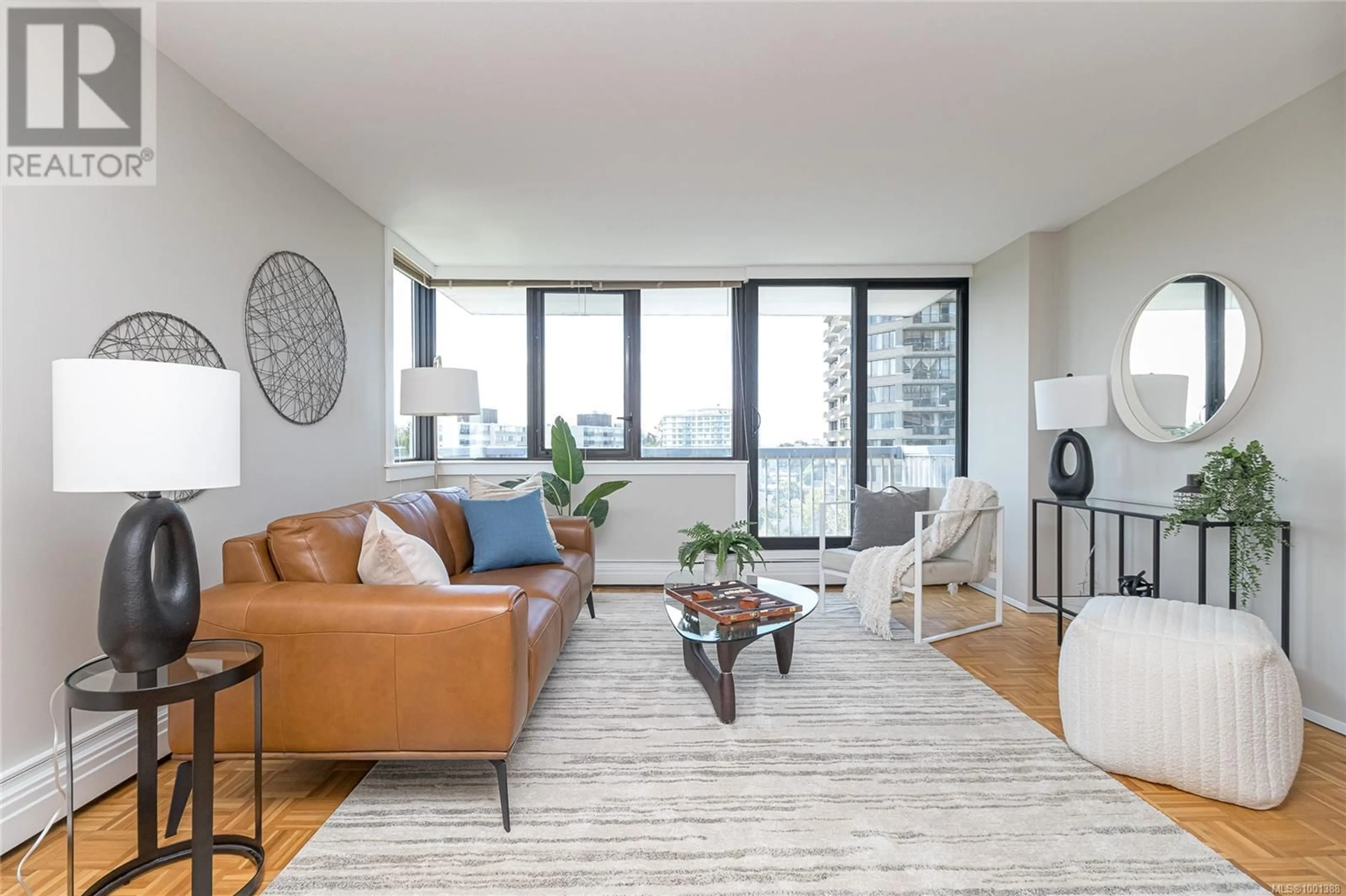 Living room with furniture, unknown for 1106 - 647 MICHIGAN STREET, Victoria British Columbia V8V1S9