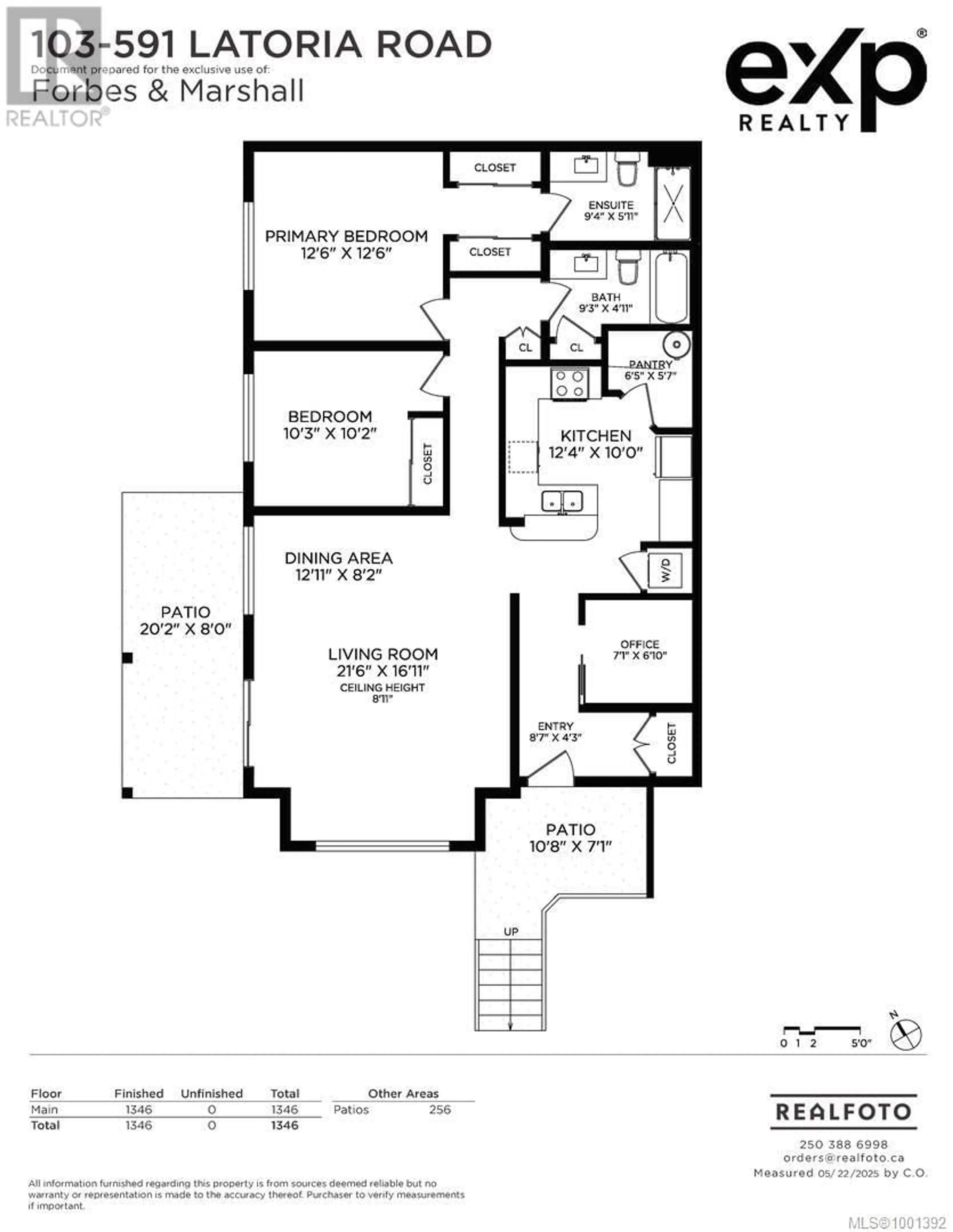 Floor plan for 103 - 591 LATORIA ROAD, Colwood British Columbia V9C2Z9