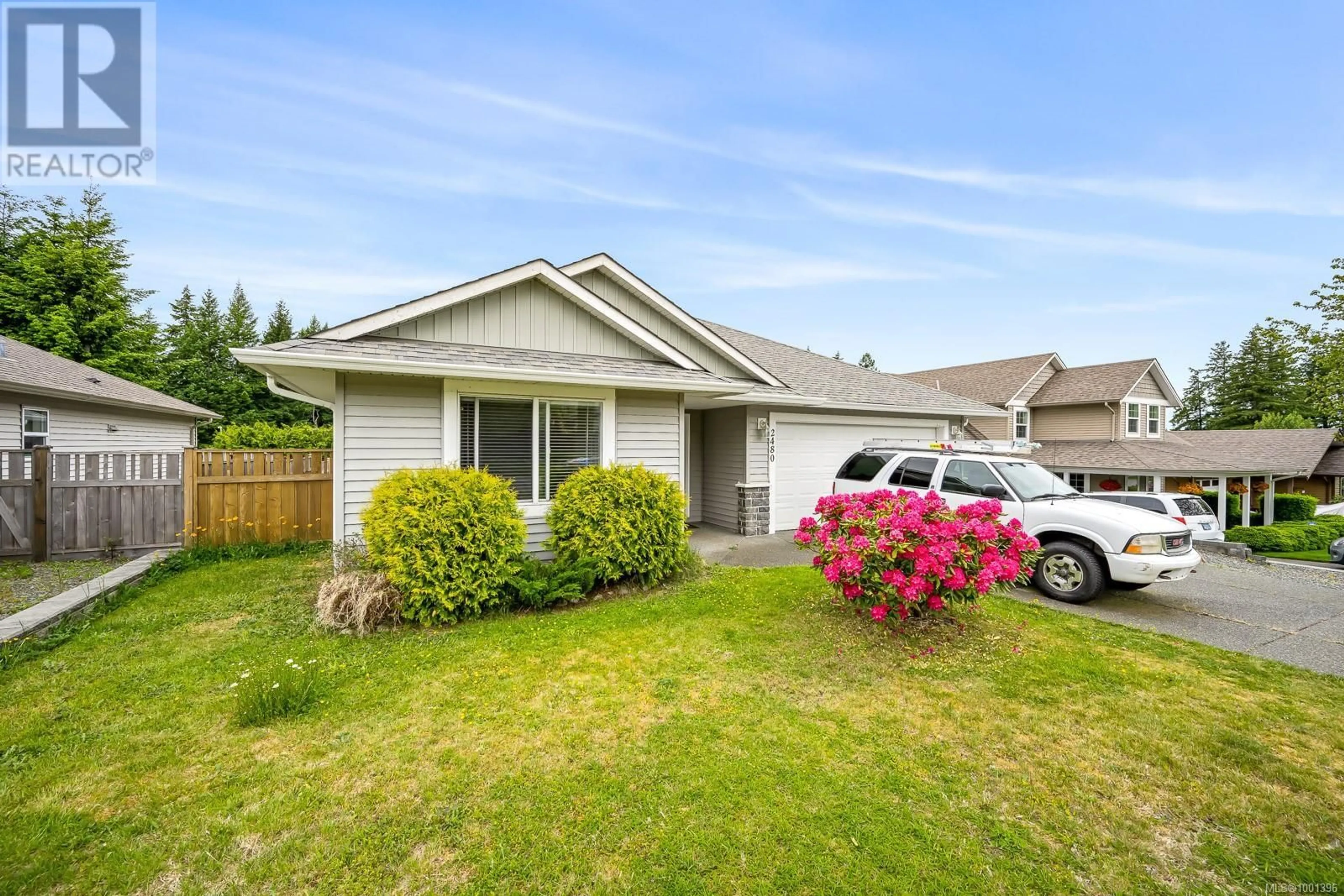 Home with vinyl exterior material, street for 2480 AVRO ARROW DRIVE, Comox British Columbia V9M0A6