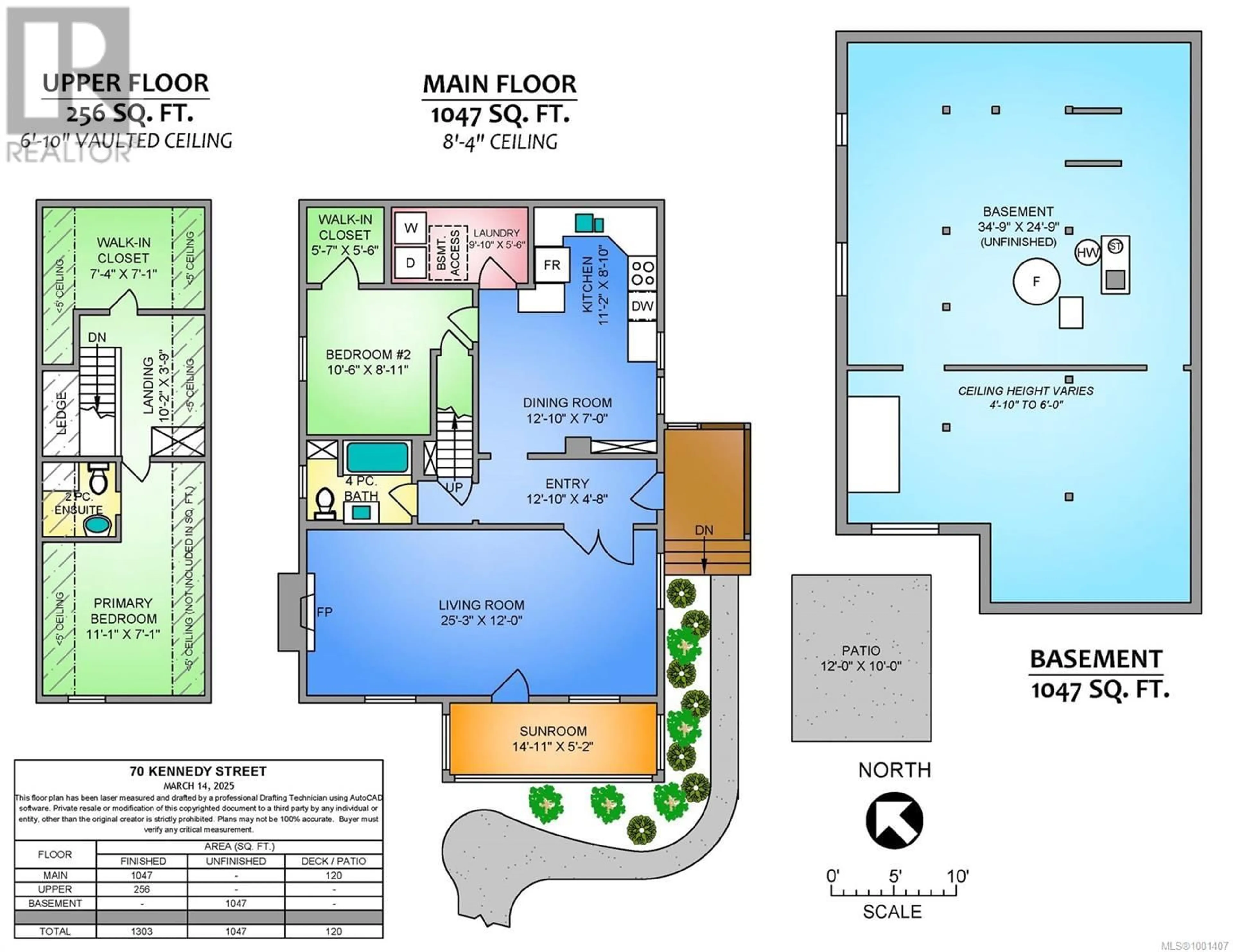 Floor plan for 70 KENNEDY STREET, Nanaimo British Columbia V9R2H6