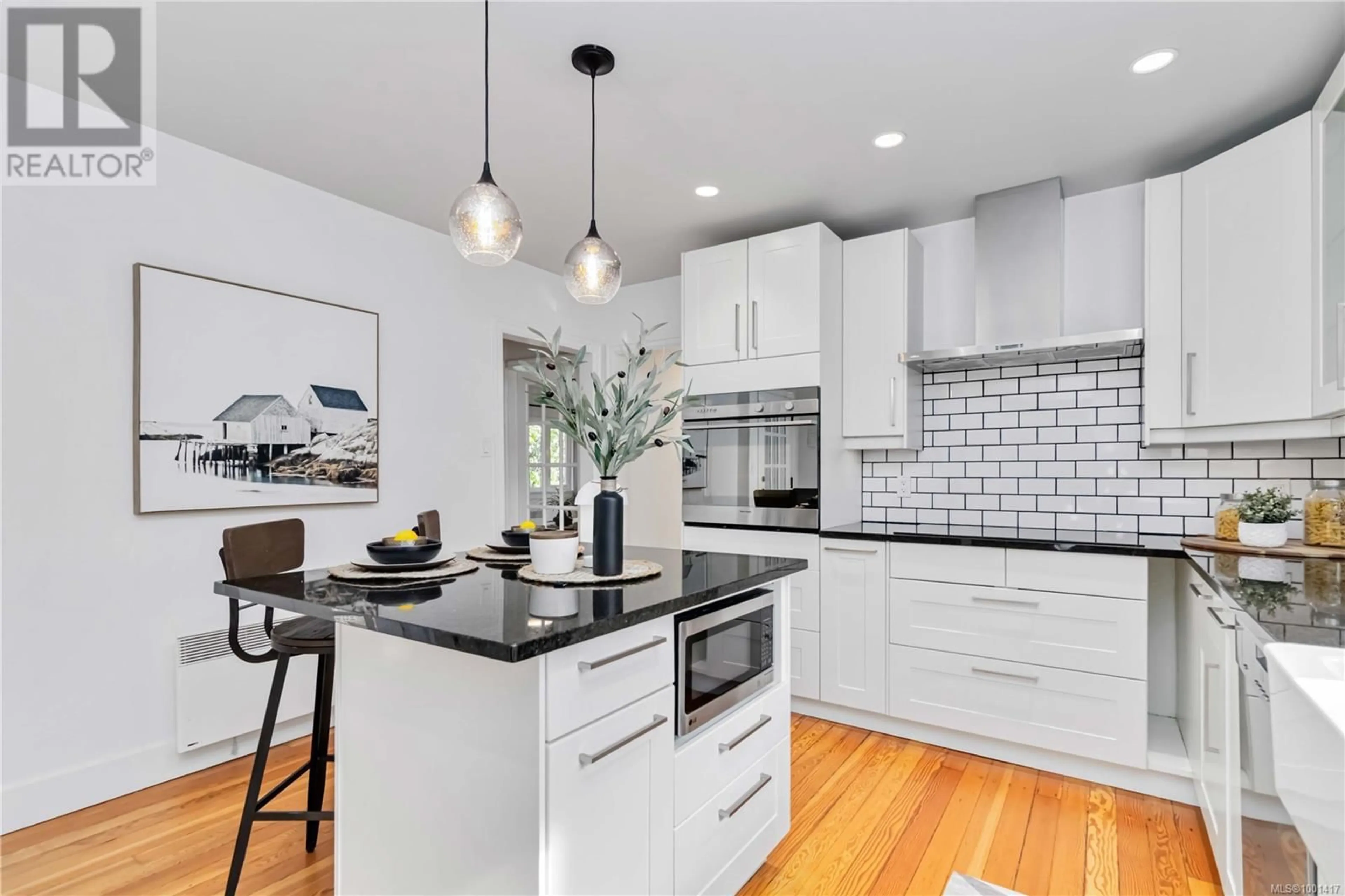 Contemporary kitchen, ceramic/tile floor for 1064 DEAL STREET, Oak Bay British Columbia V8S5G5