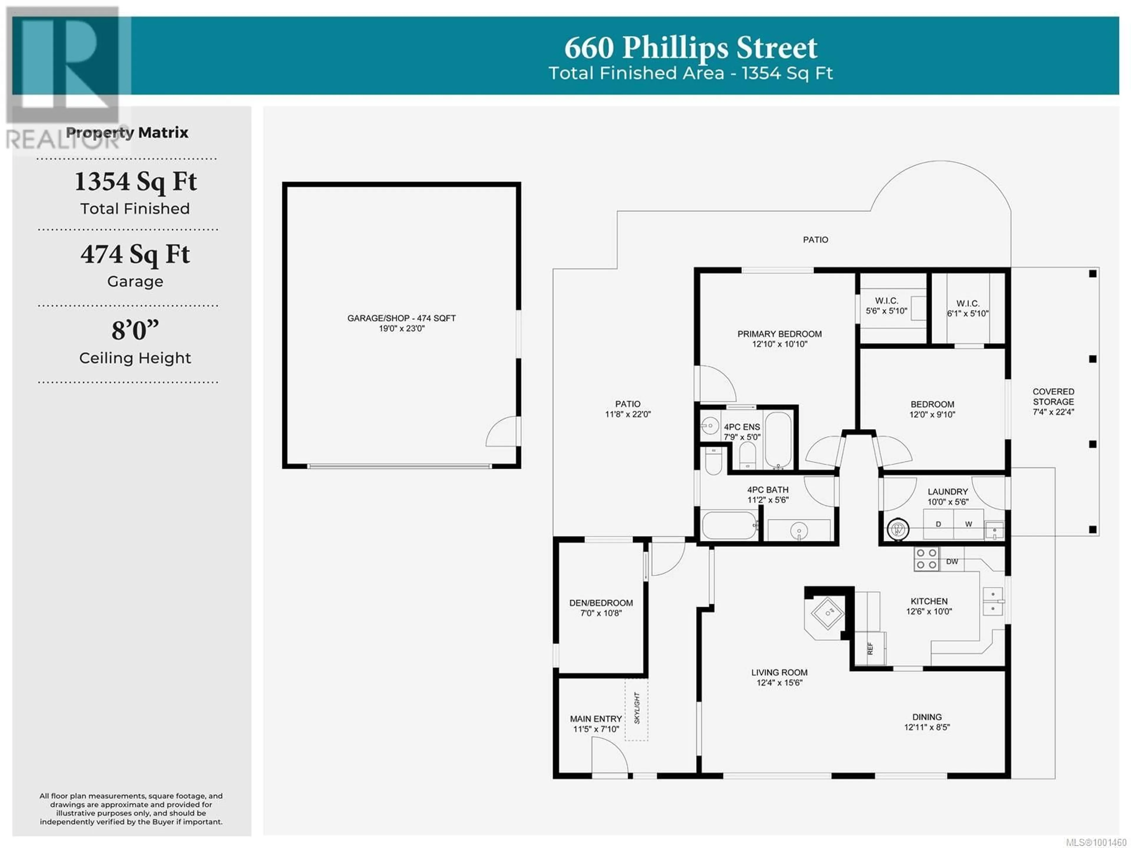 Floor plan for 660 PHILLIPS STREET, Parksville British Columbia V9P1A8
