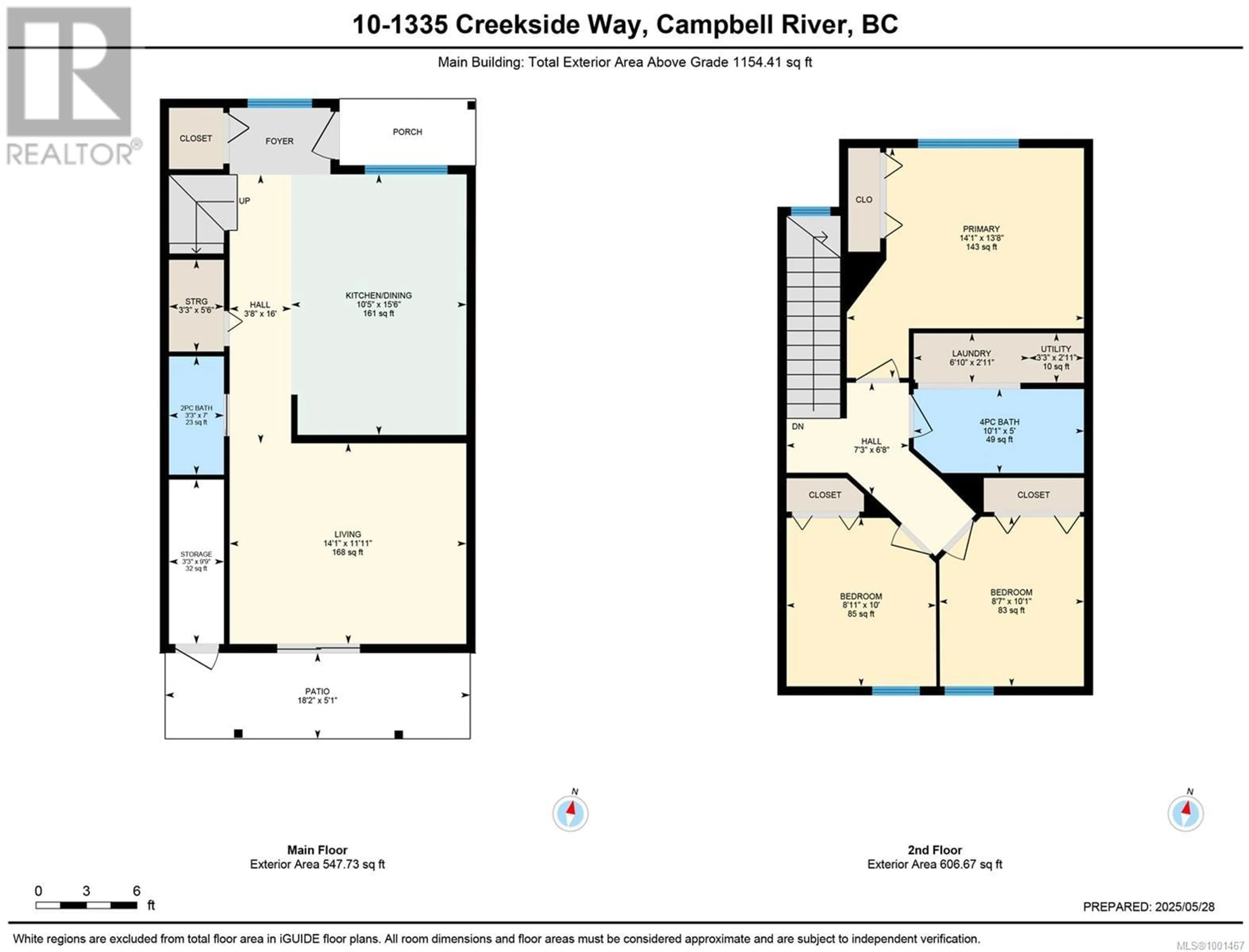 Floor plan for 10 - 1335 CREEKSIDE WAY, Campbell River British Columbia V9W8A9