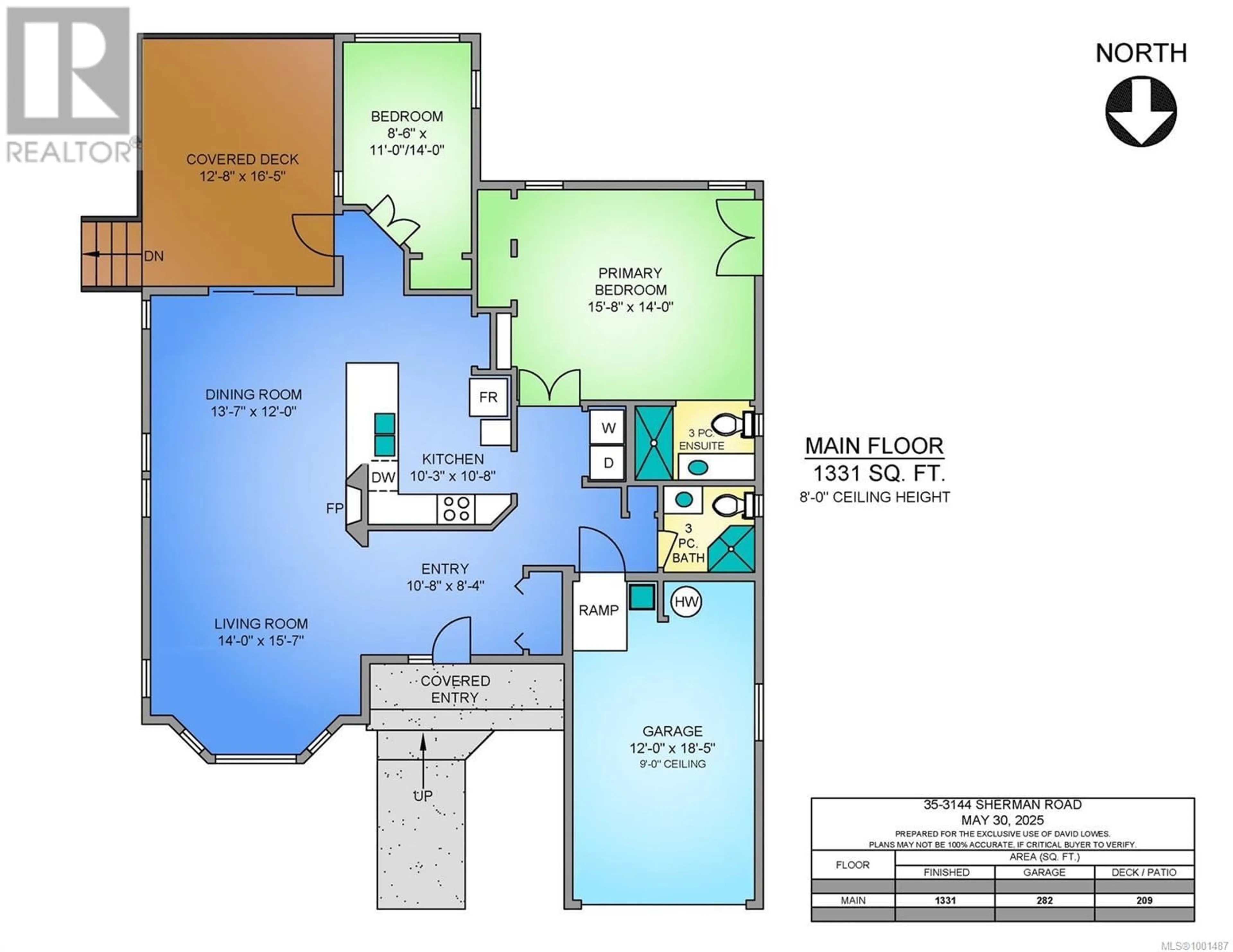 Floor plan for 35 - 3144 SHERMAN ROAD, Duncan British Columbia V9L4B4
