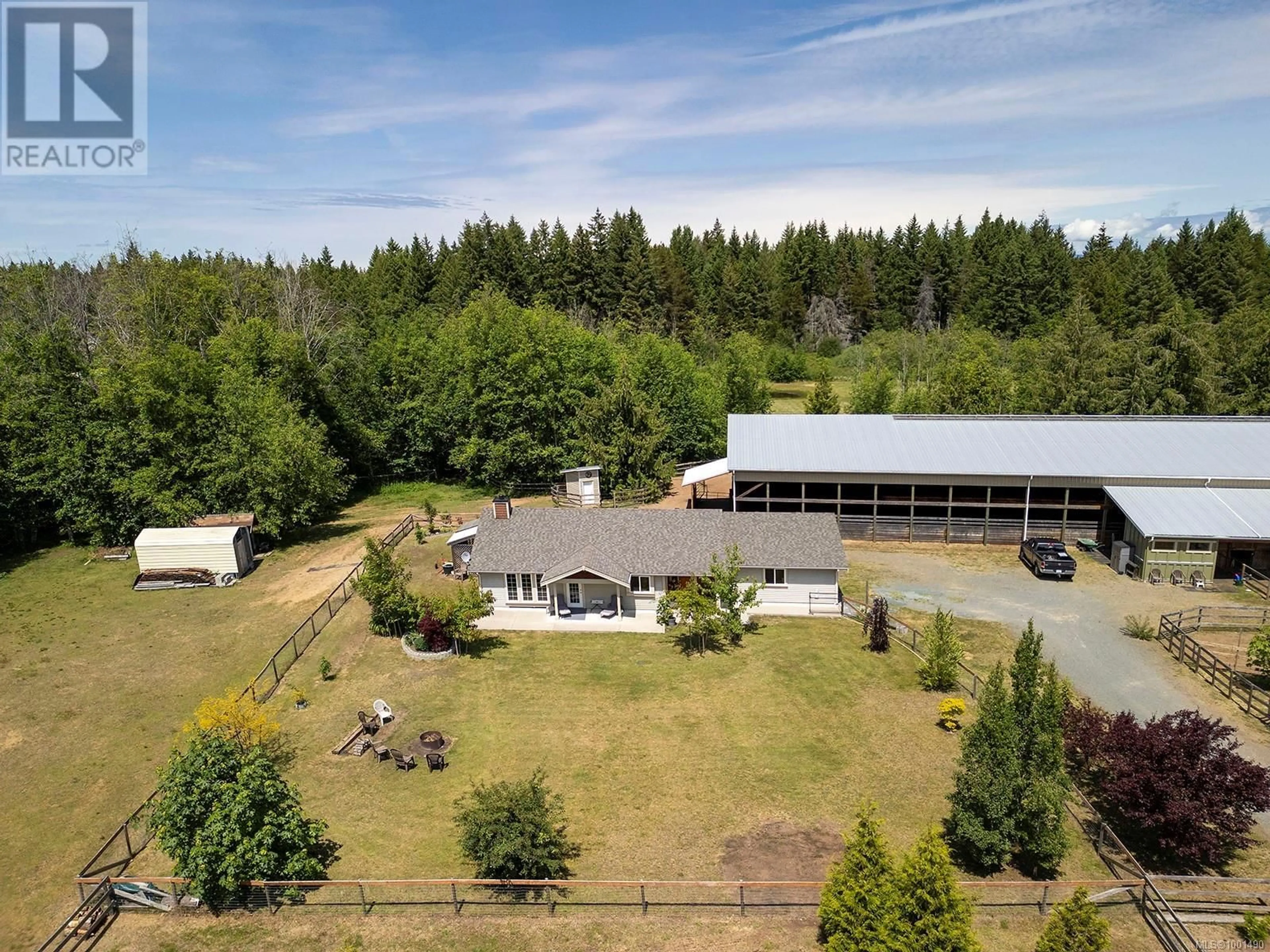 A pic from outside/outdoor area/front of a property/back of a property/a pic from drone, building for Lot 3 - 1195 BURBANK ROAD, Qualicum Beach British Columbia V9K1Y5