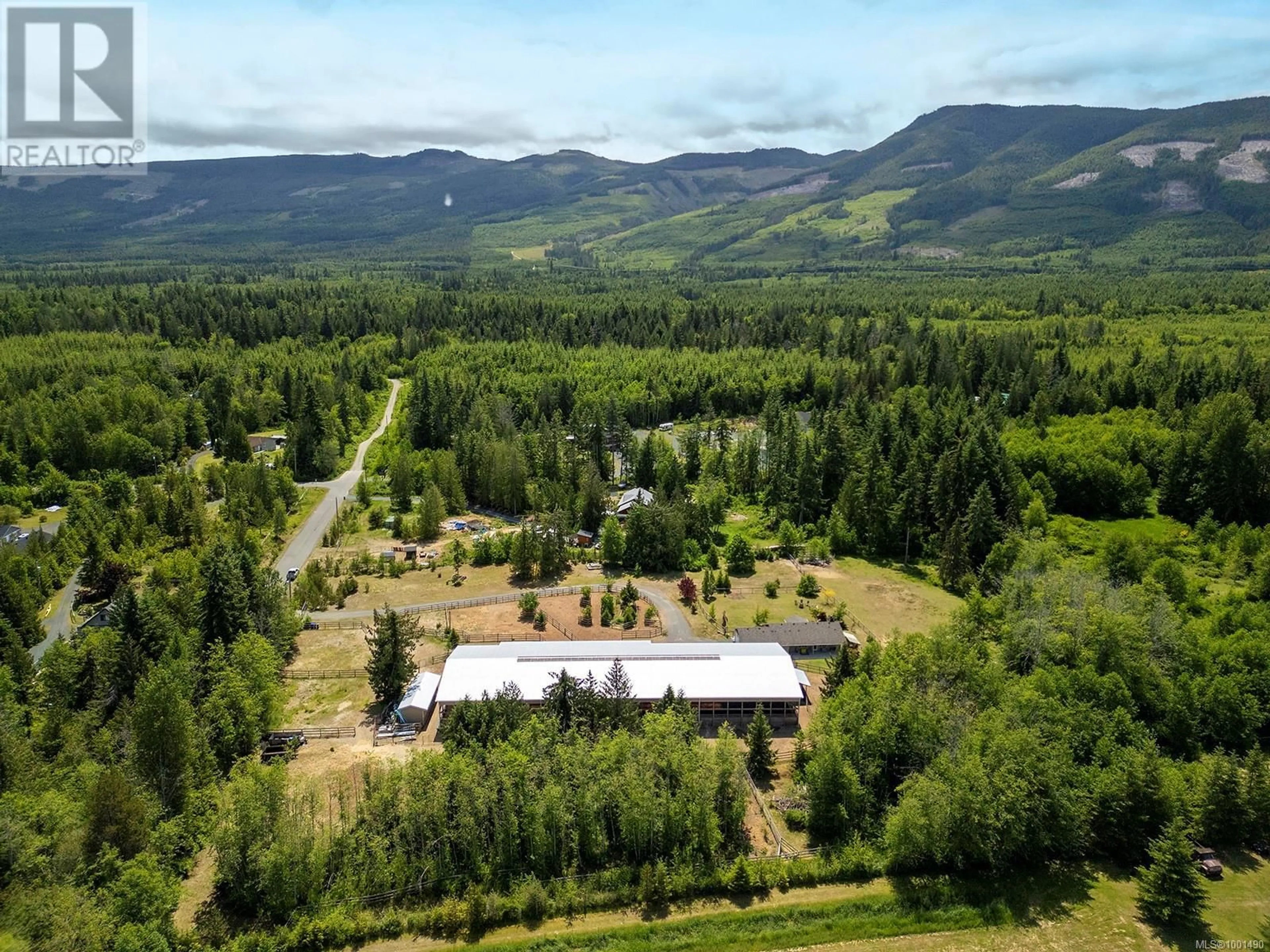 A pic from outside/outdoor area/front of a property/back of a property/a pic from drone, mountain view for Lot 3 - 1195 BURBANK ROAD, Qualicum Beach British Columbia V9K1Y5