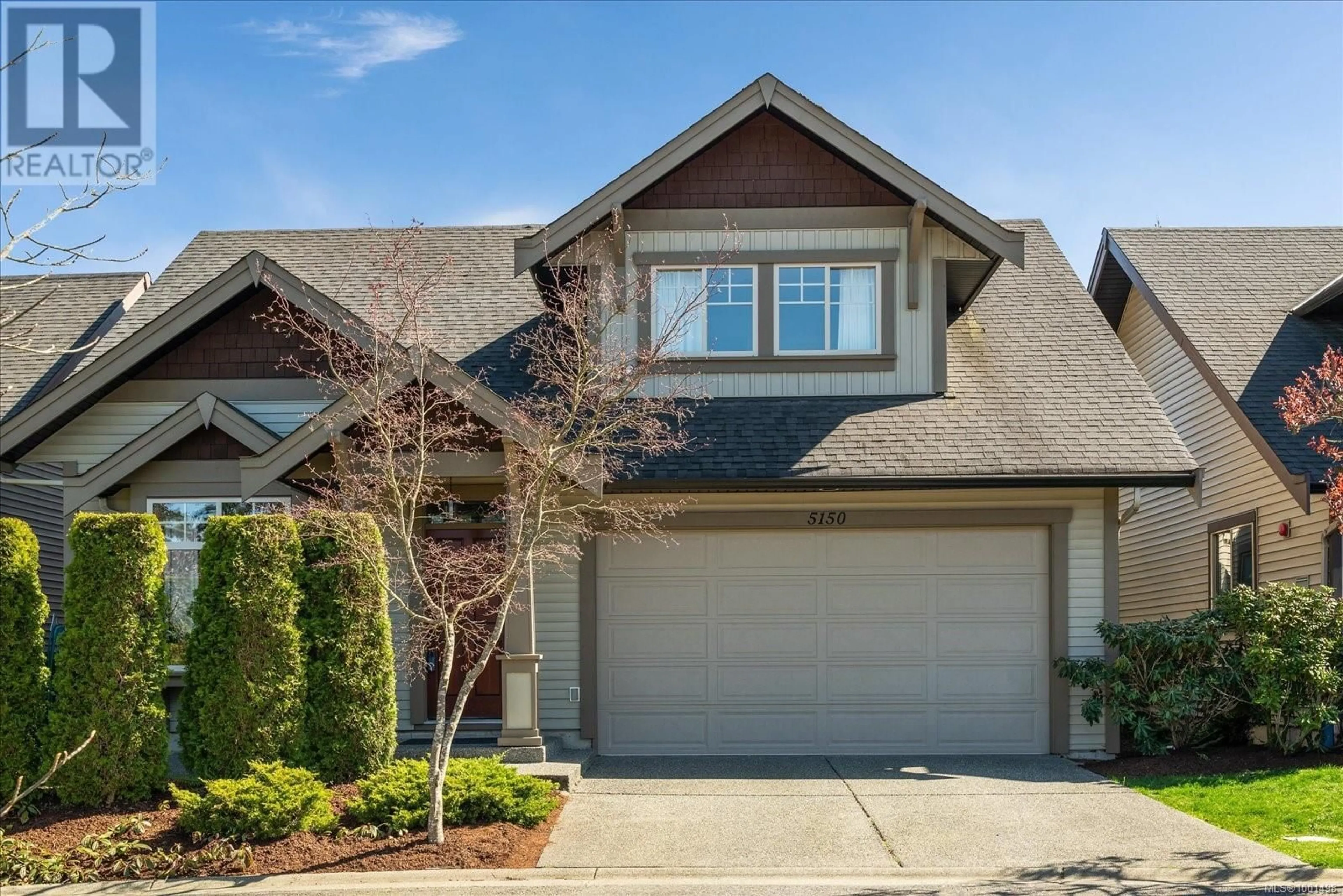 Home with vinyl exterior material, street for 5150 SIMMHER WAY, Nanaimo British Columbia V9T5T8