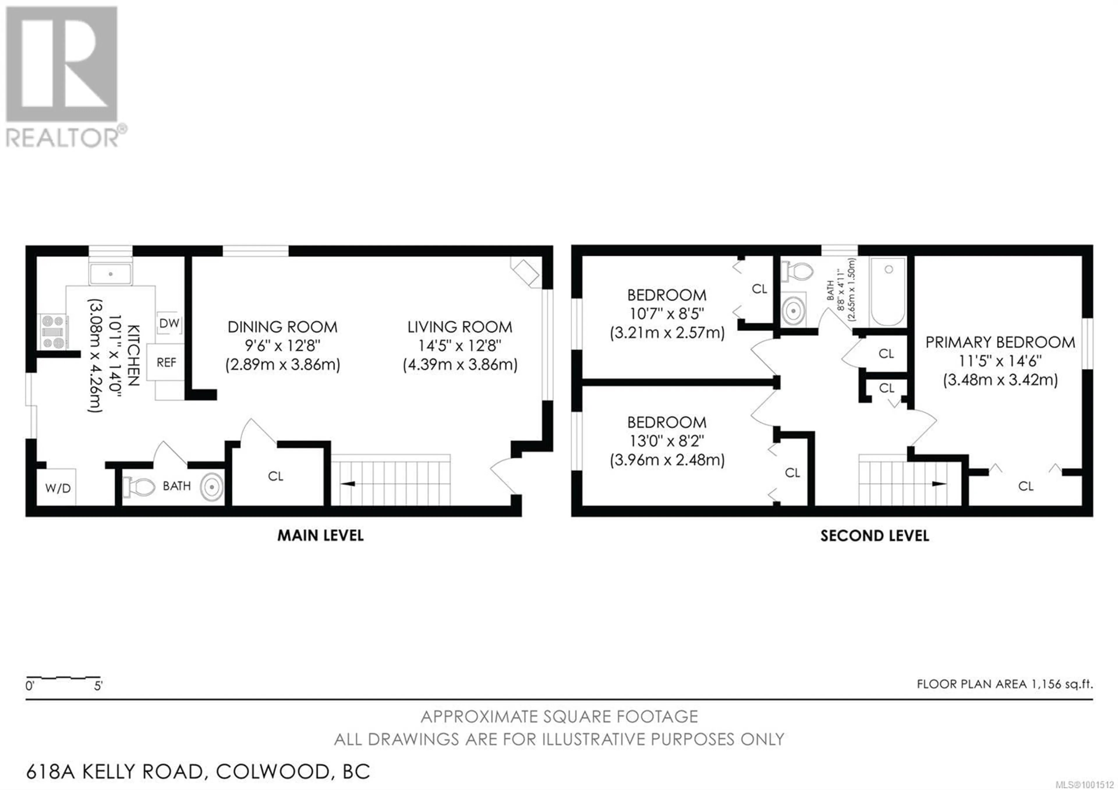 Floor plan for A - 618 KELLY ROAD, Colwood British Columbia V9B2A5