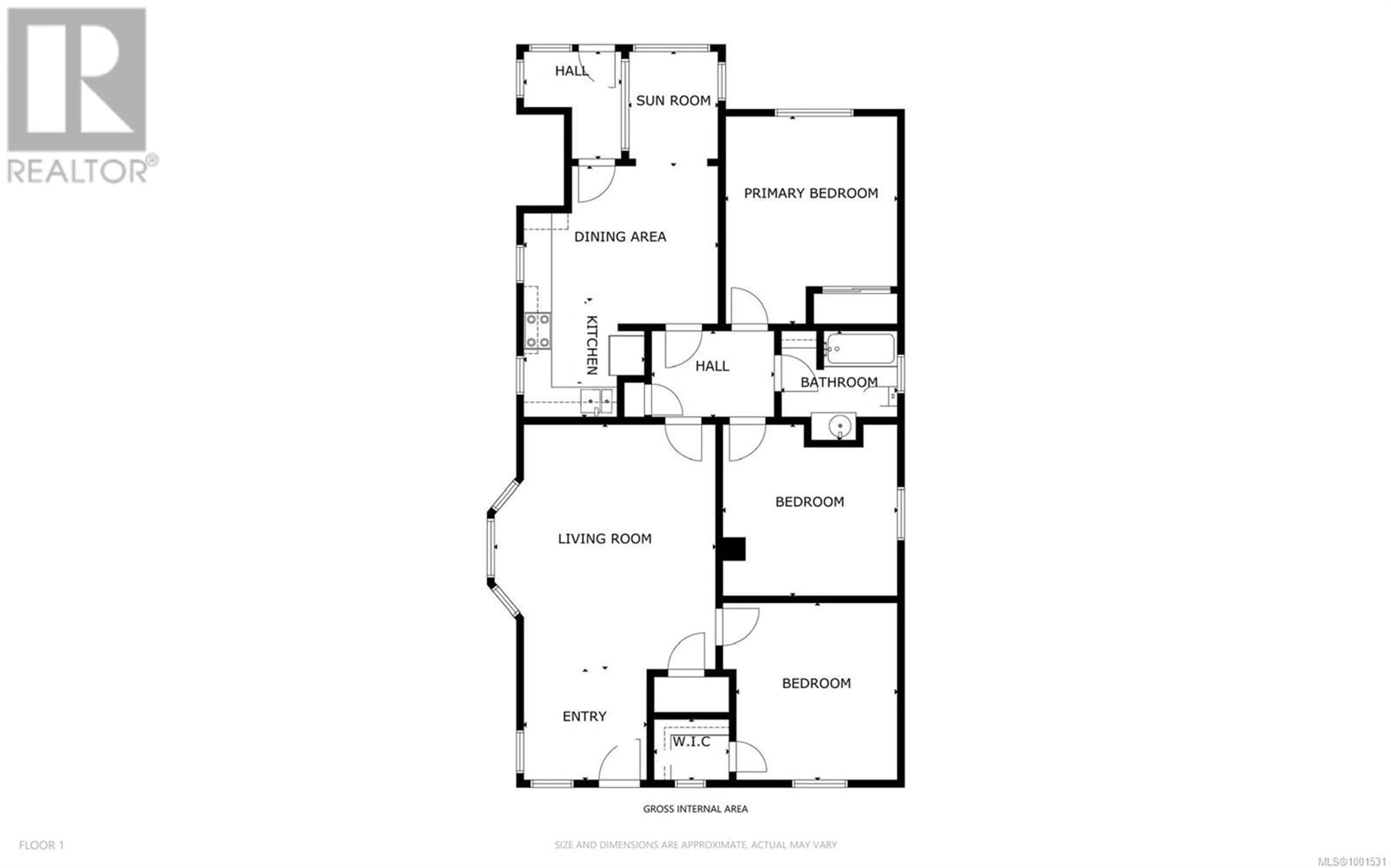 Floor plan for 54 PINE STREET, Nanaimo British Columbia V9R3M6