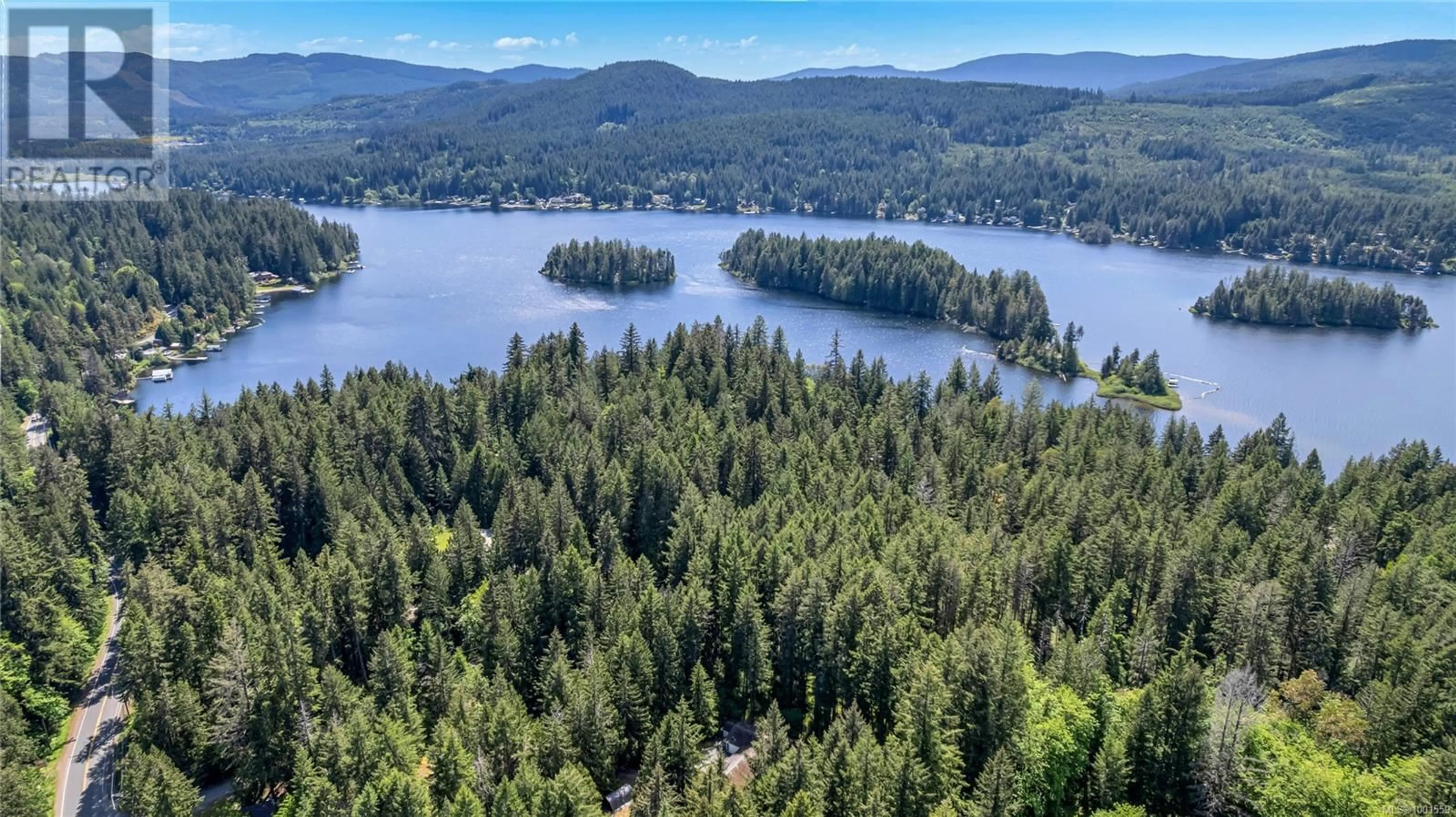 A pic from outside/outdoor area/front of a property/back of a property/a pic from drone, water/lake/river/ocean view for 1850 LAKEWOOD ROAD, Shawnigan Lake British Columbia V0R2W0