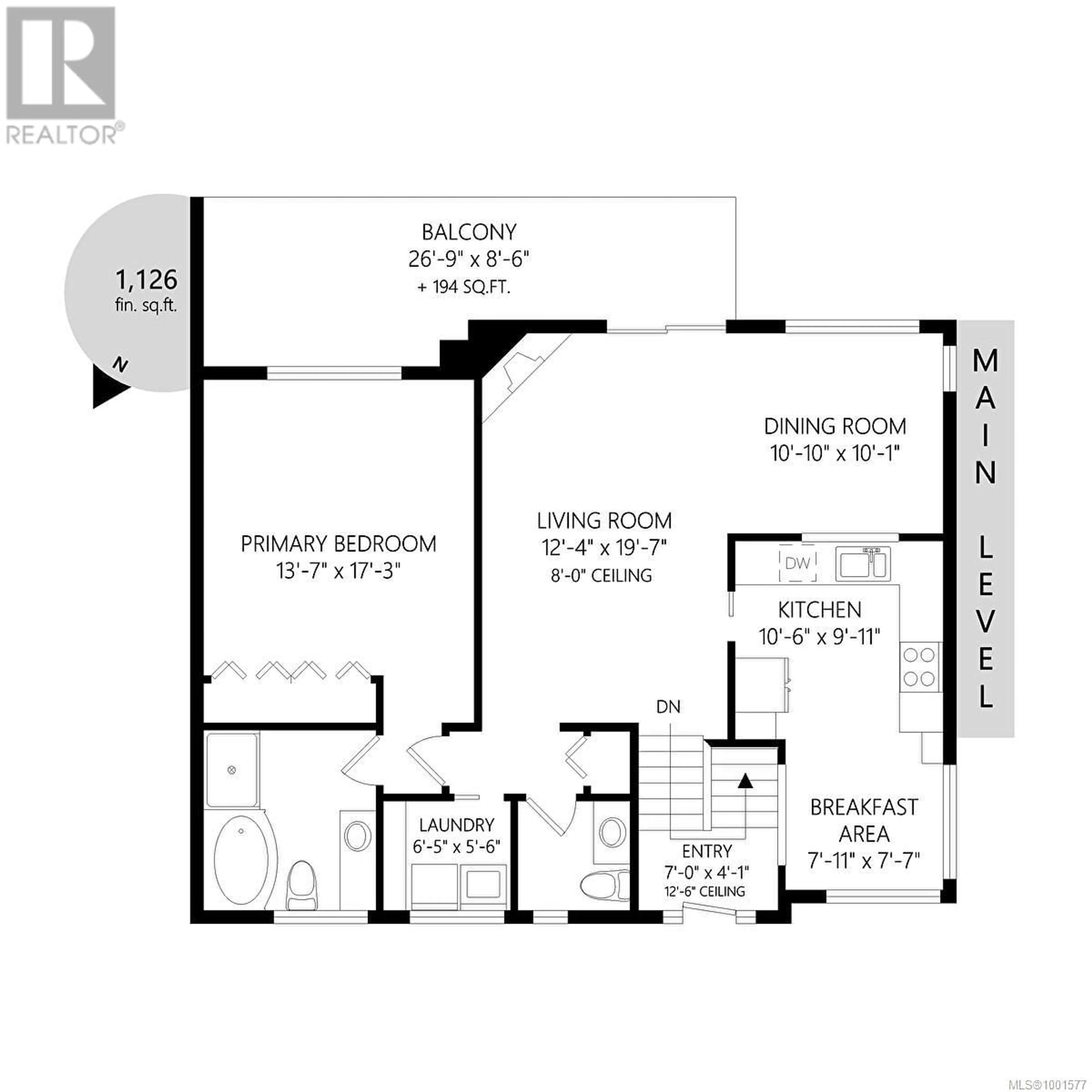Floor plan for 58 - 118 ALDERSMITH PLACE, View Royal British Columbia V9A7M9
