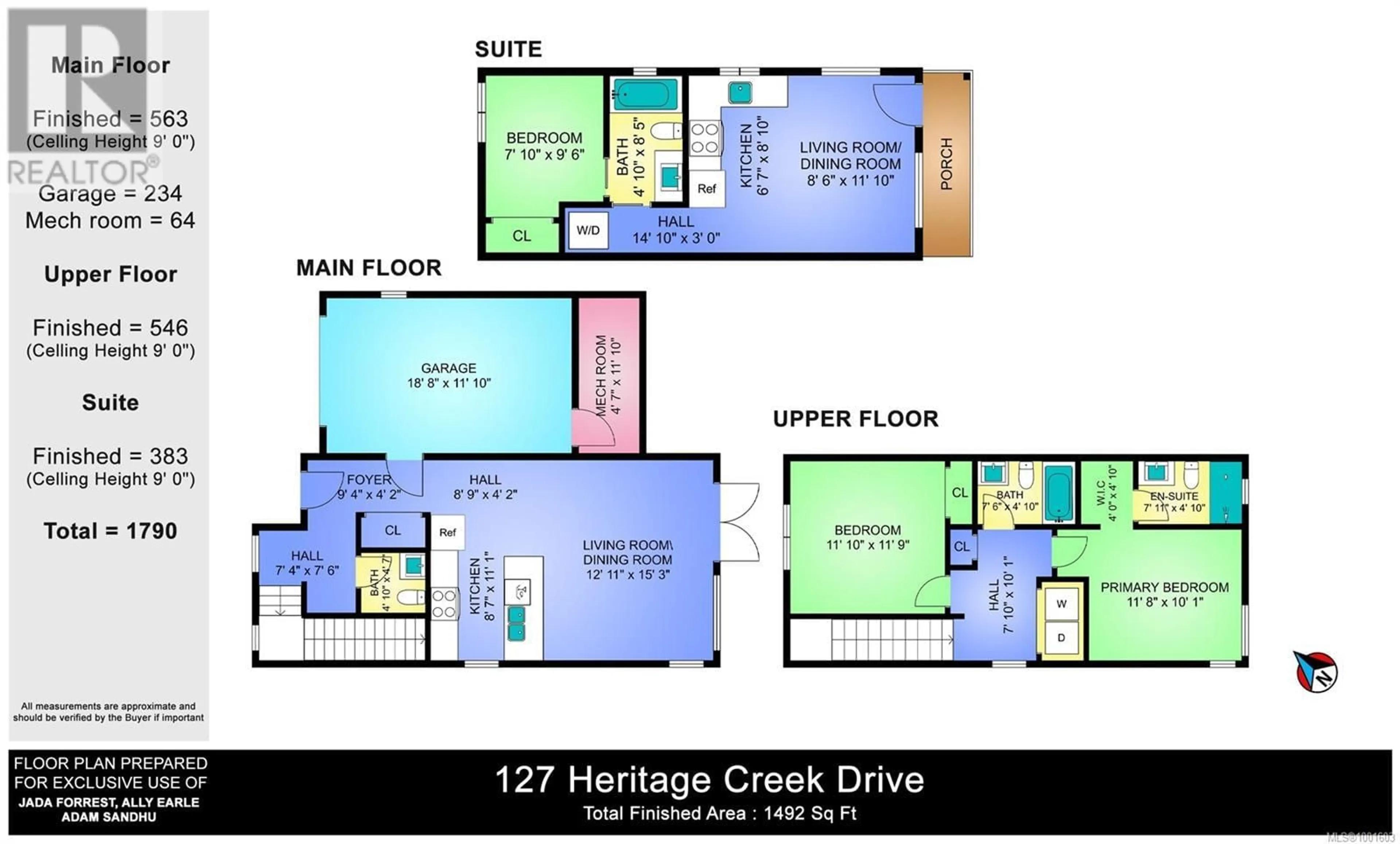 Floor plan for 127 HERITAGE CREEK DRIVE, Lake Cowichan British Columbia V0R2G0