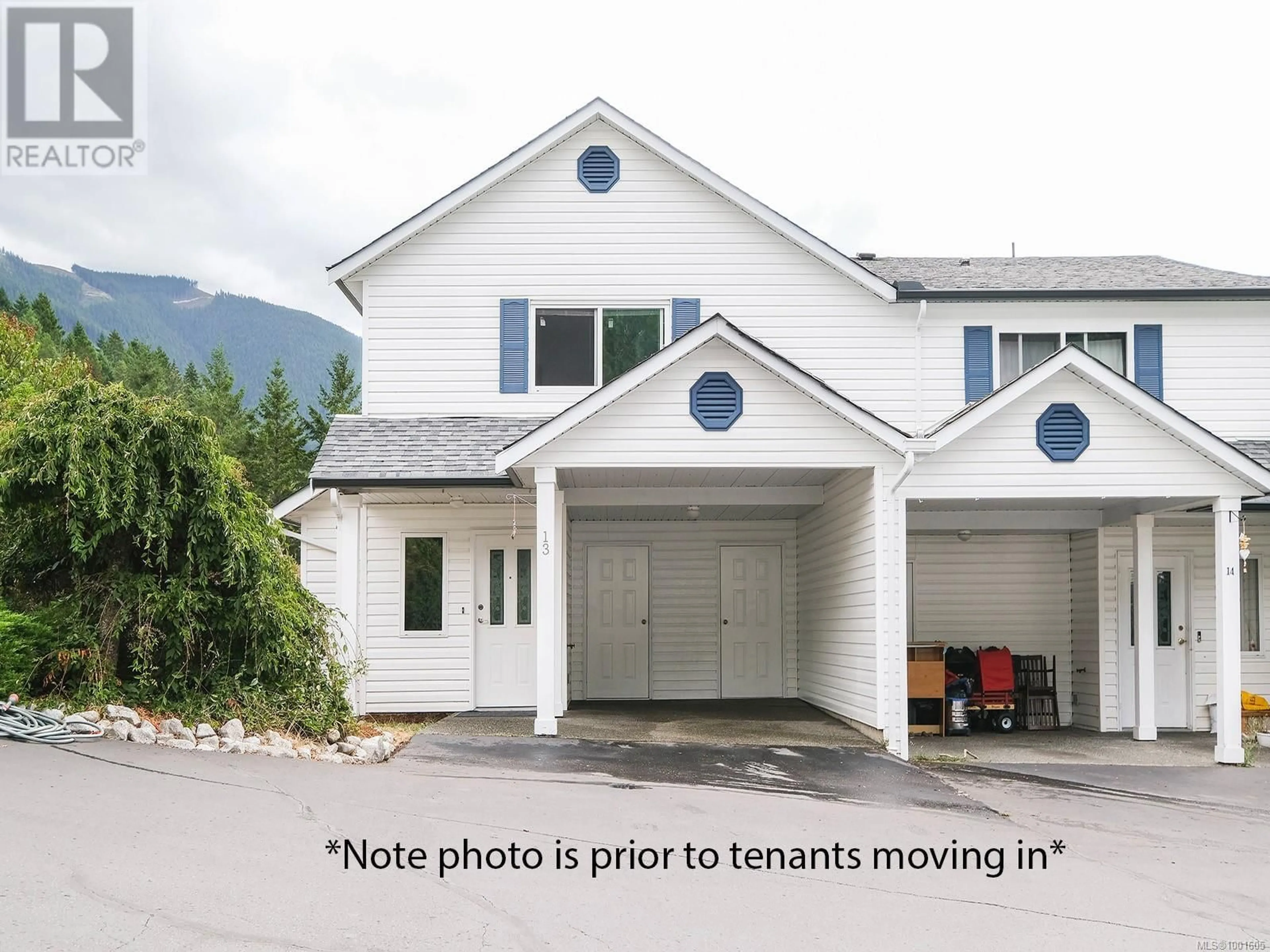 A pic from outside/outdoor area/front of a property/back of a property/a pic from drone, unknown for 13 - 215 MADILL ROAD, Lake Cowichan British Columbia V0R2G0