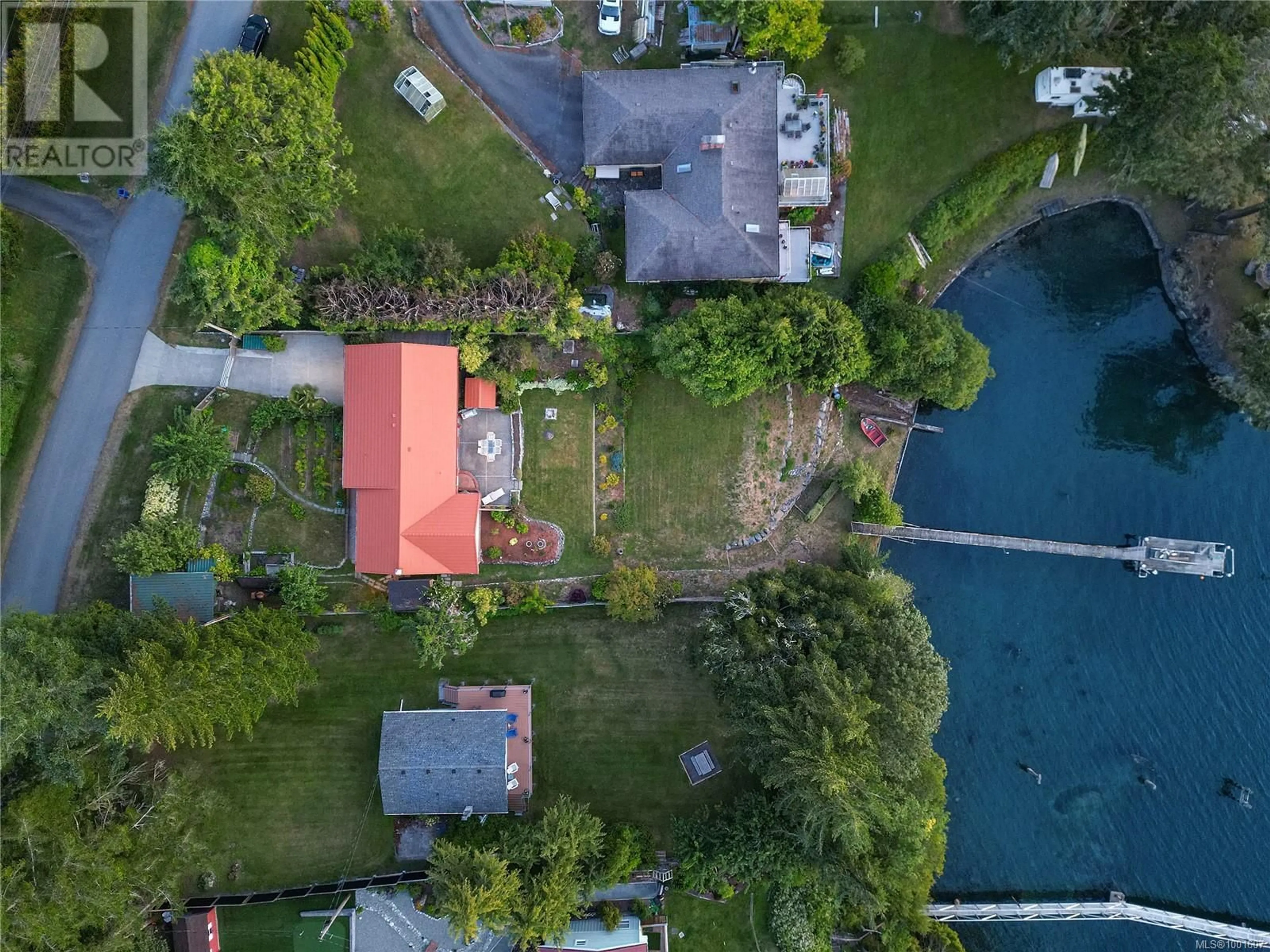 A pic from outside/outdoor area/front of a property/back of a property/a pic from drone, unknown for 6528 THORNETT ROAD, Sooke British Columbia V9Z1A5