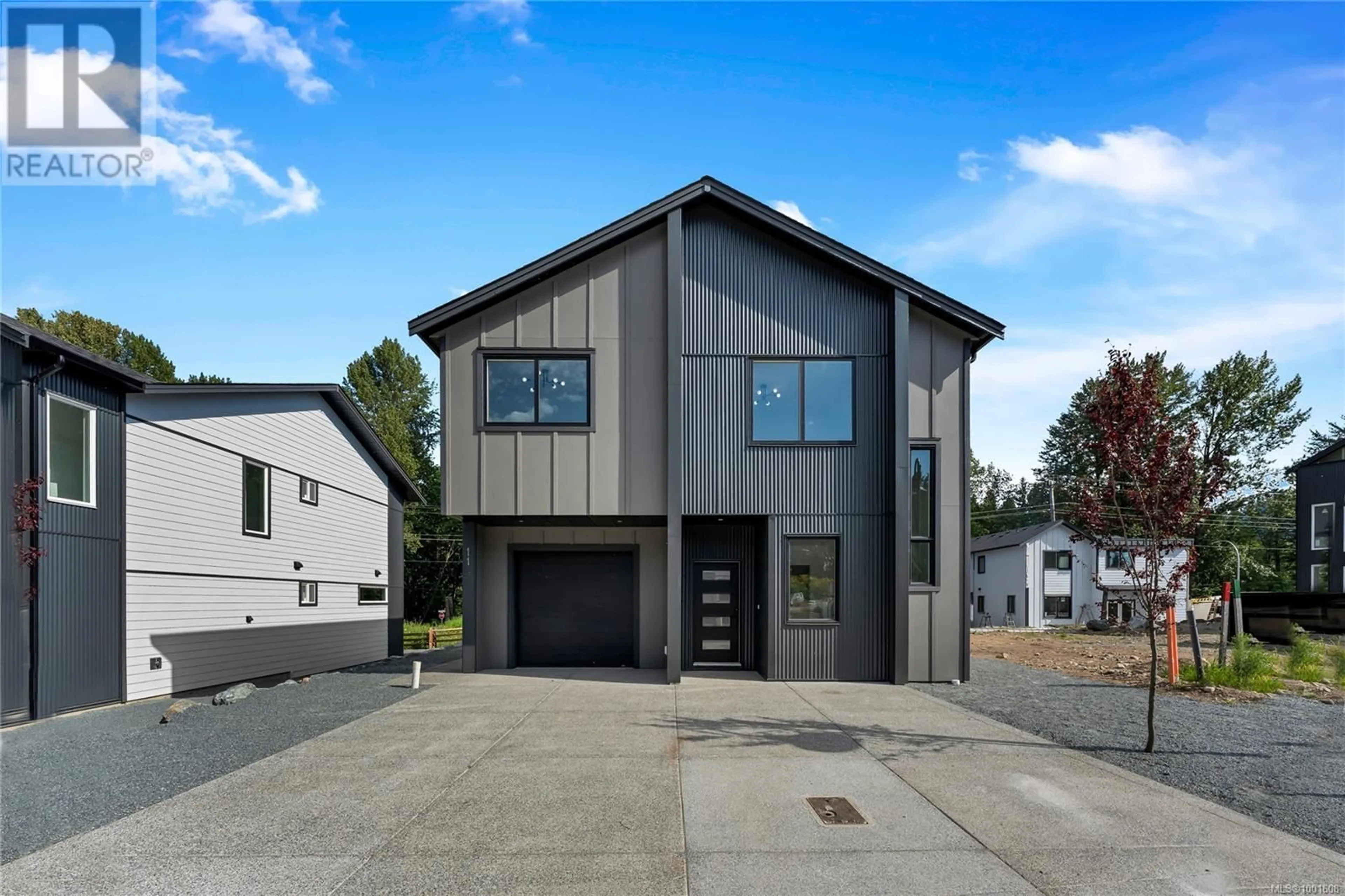 Home with vinyl exterior material, street for 114 PLANTE CRESCENT, Lake Cowichan British Columbia V0R2G0
