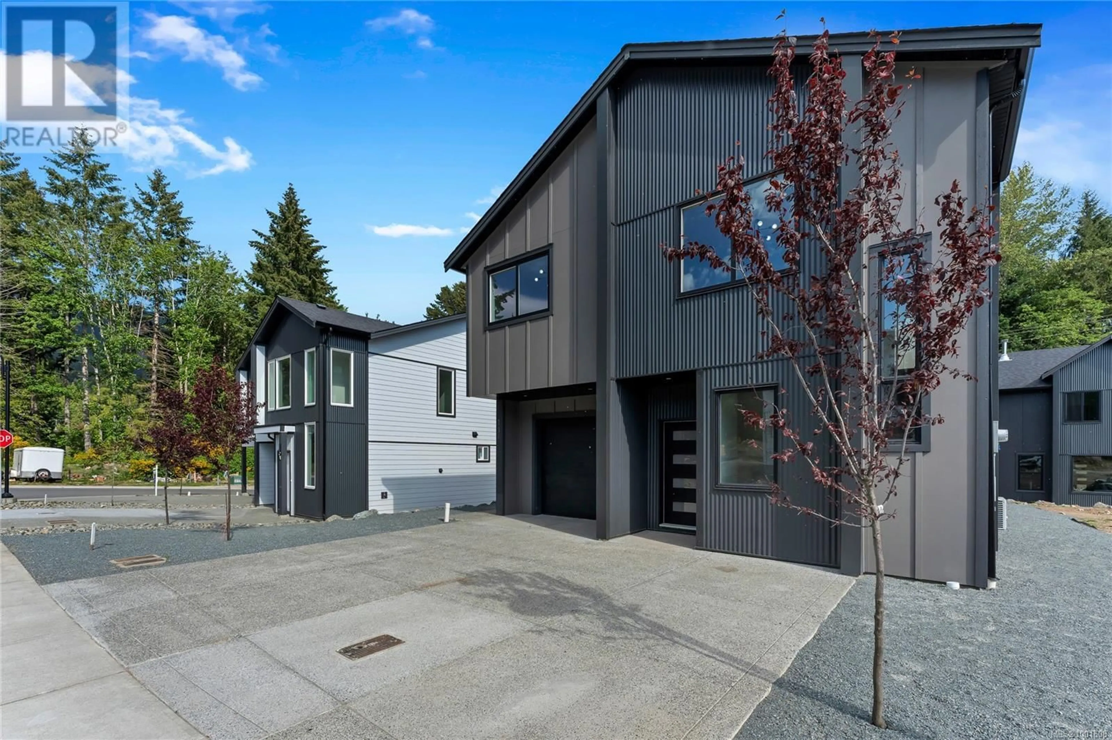 Home with vinyl exterior material, street for 114 PLANTE CRESCENT, Lake Cowichan British Columbia V0R2G0