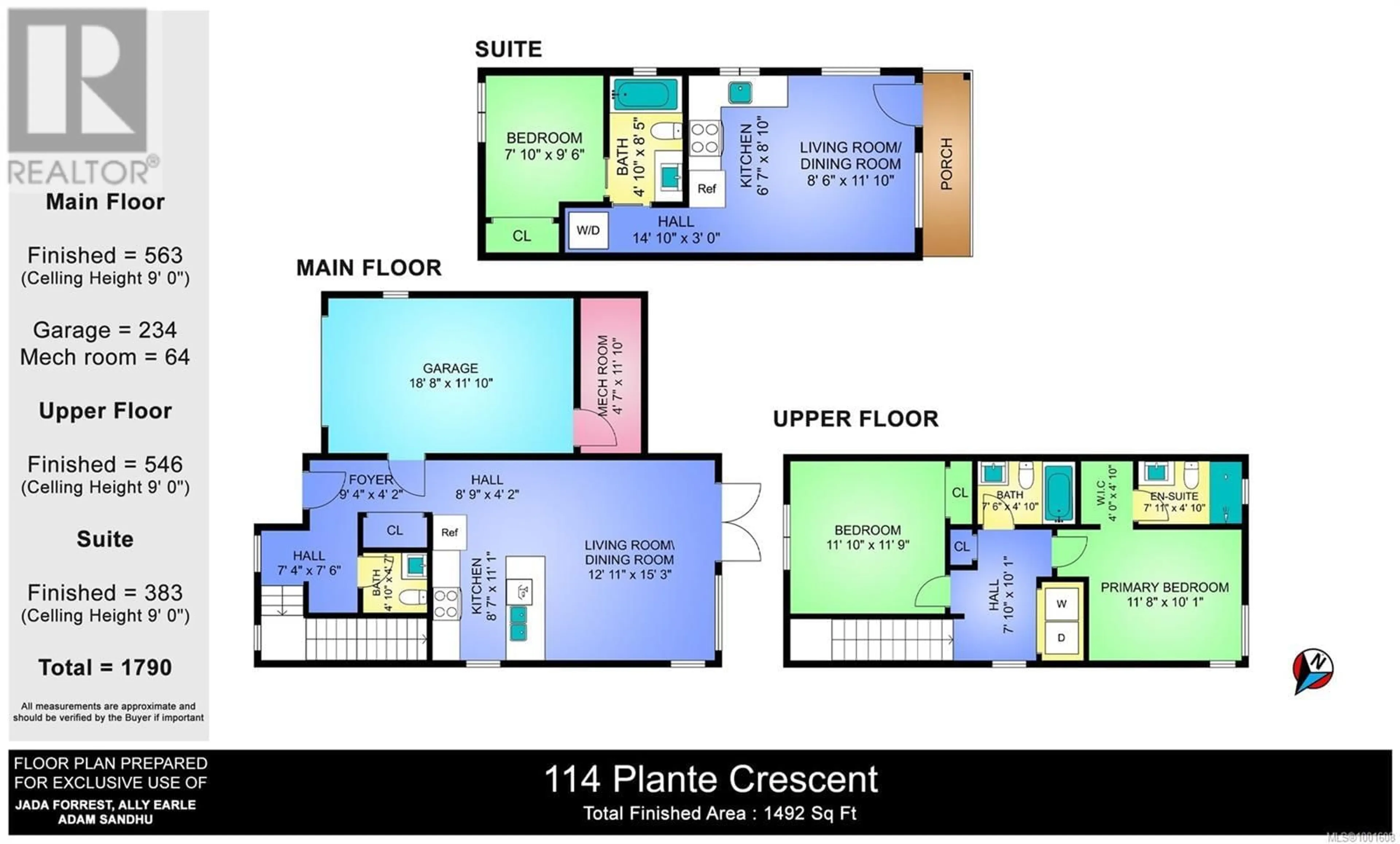 Floor plan for 114 PLANTE CRESCENT, Lake Cowichan British Columbia V0R2G0
