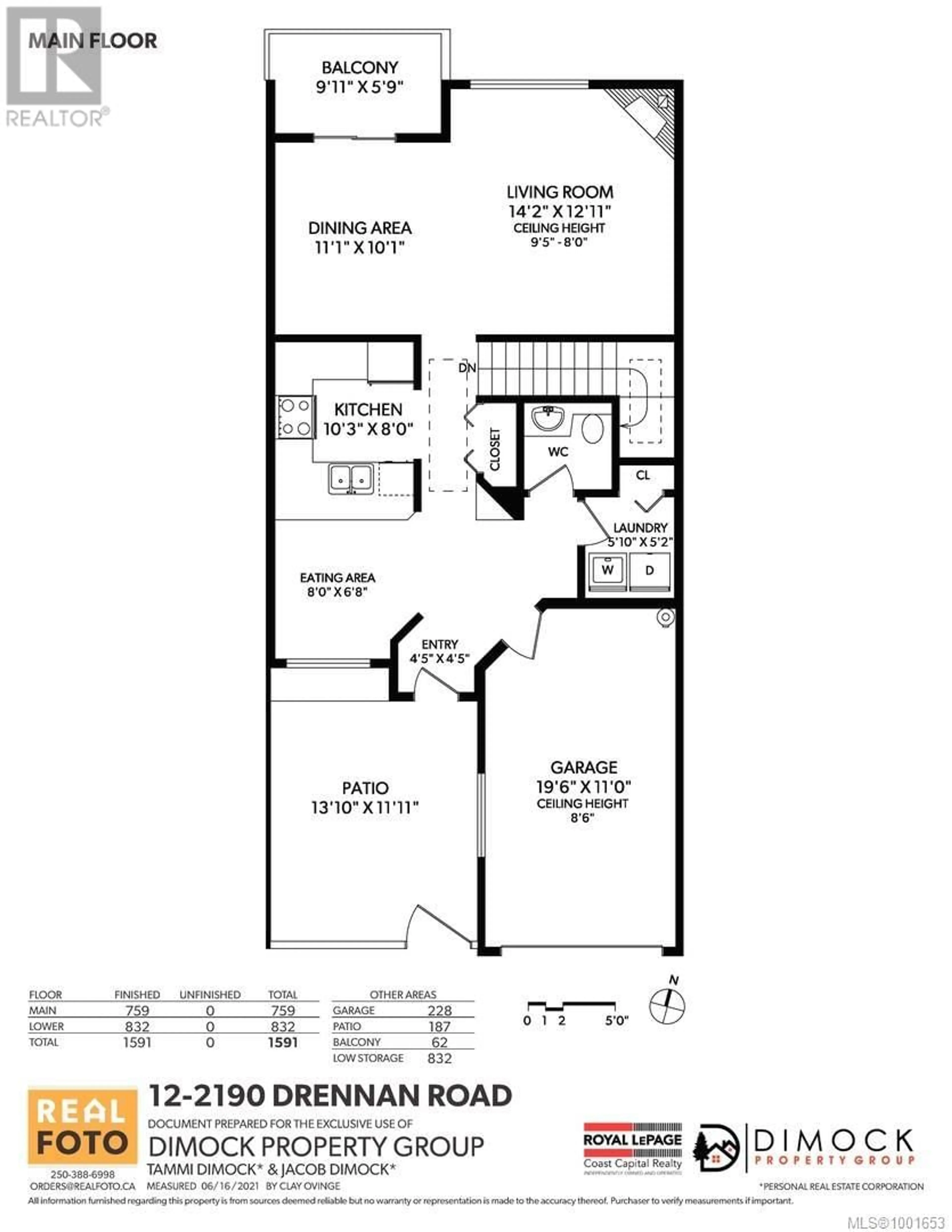 Floor plan for 12 - 2190 DRENNAN STREET, Sooke British Columbia V9Z1J4