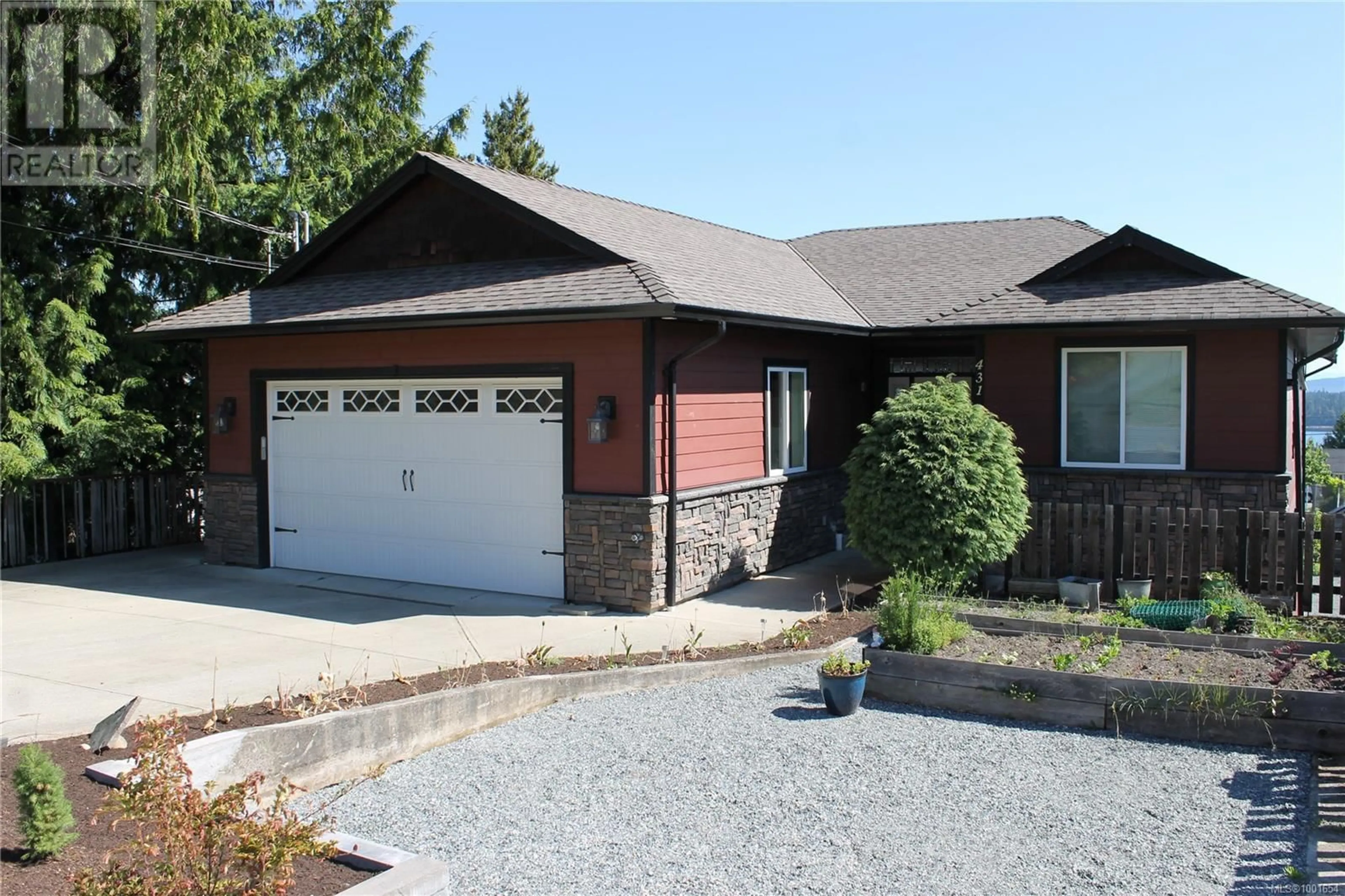 Home with brick exterior material, street for 431 DAVIS ROAD, Ladysmith British Columbia V9G1V5