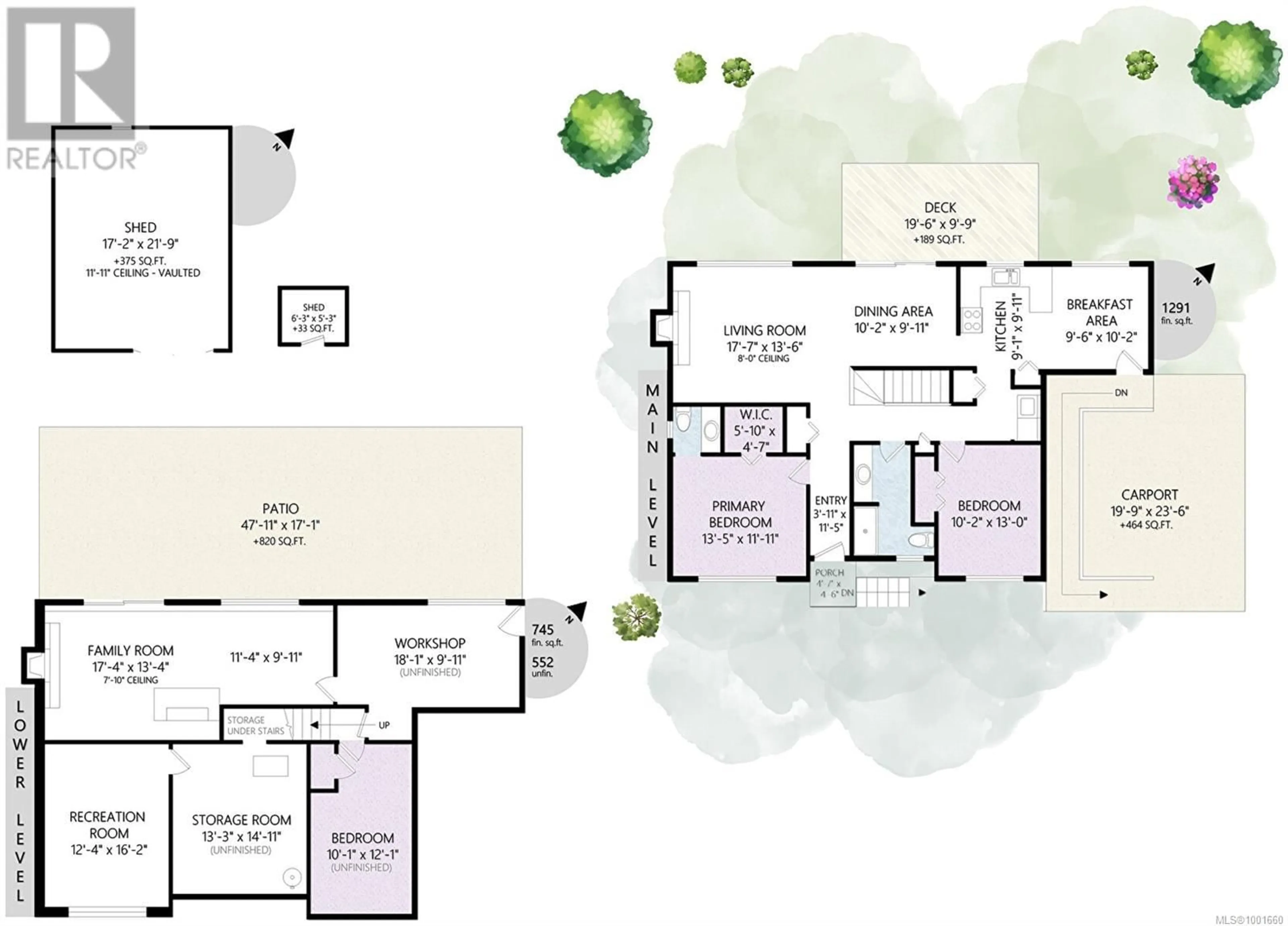Floor plan for 2910 LEIGH ROAD, Langford British Columbia V9B4G3