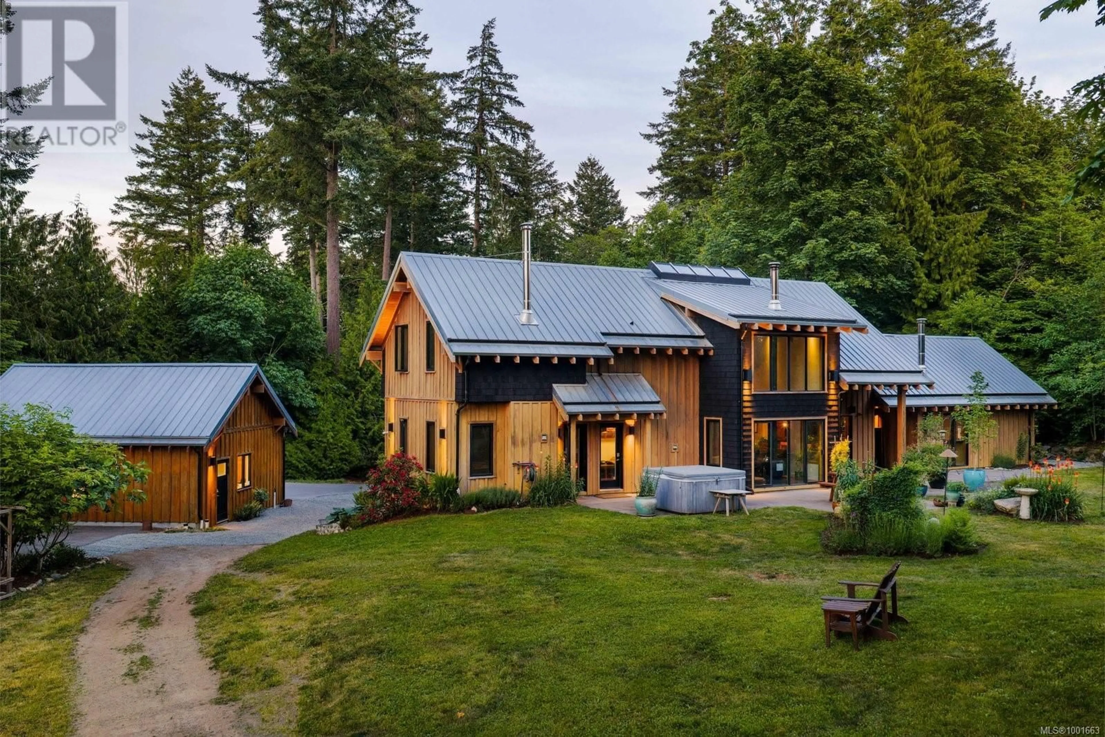 A pic from outside/outdoor area/front of a property/back of a property/a pic from drone, unknown for 6440 WEST SAANICH ROAD, Central Saanich British Columbia V8M1W8