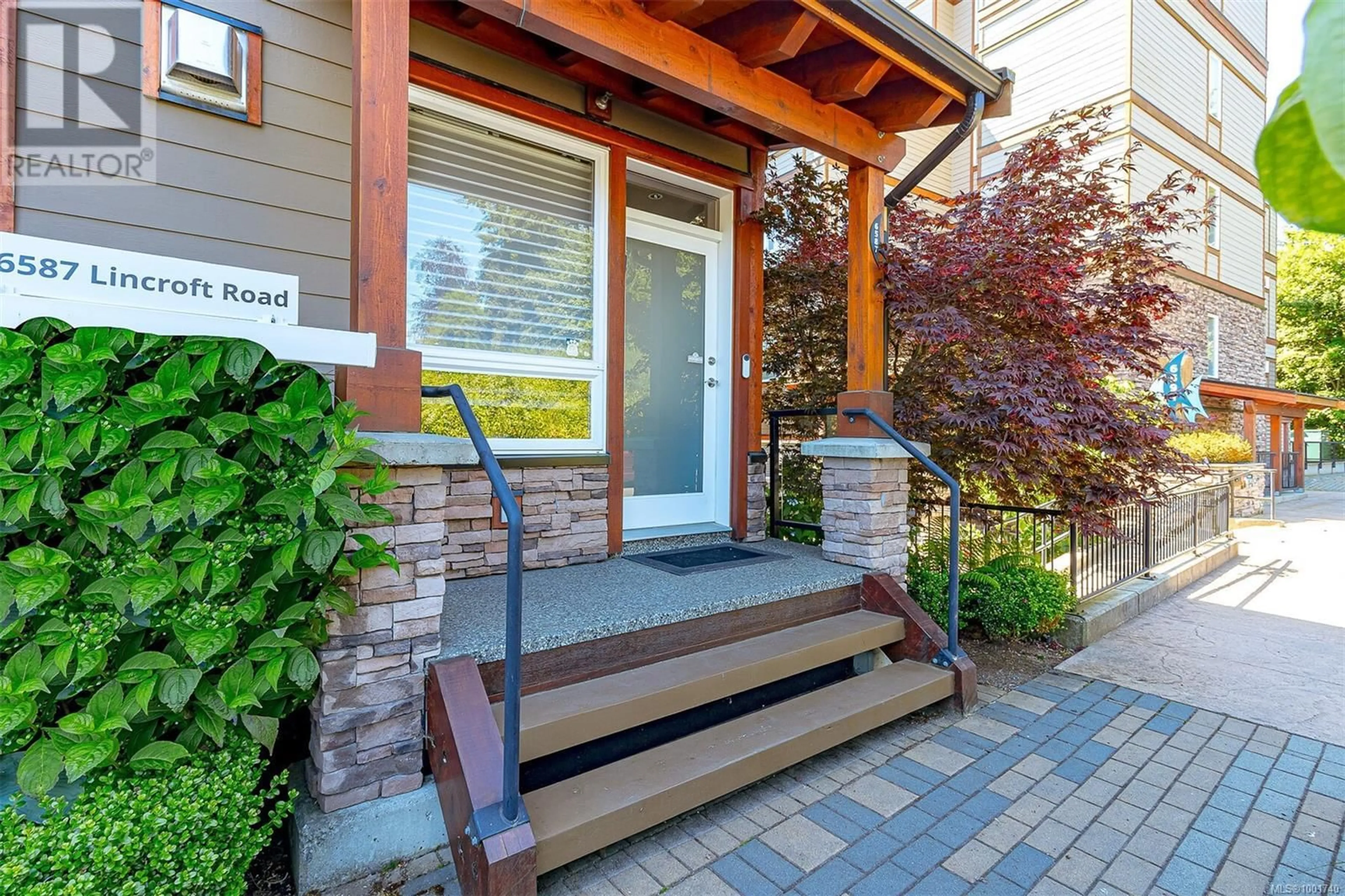 Home with brick exterior material, street for 6587 LINCROFT ROAD, Sooke British Columbia V9Z1M2