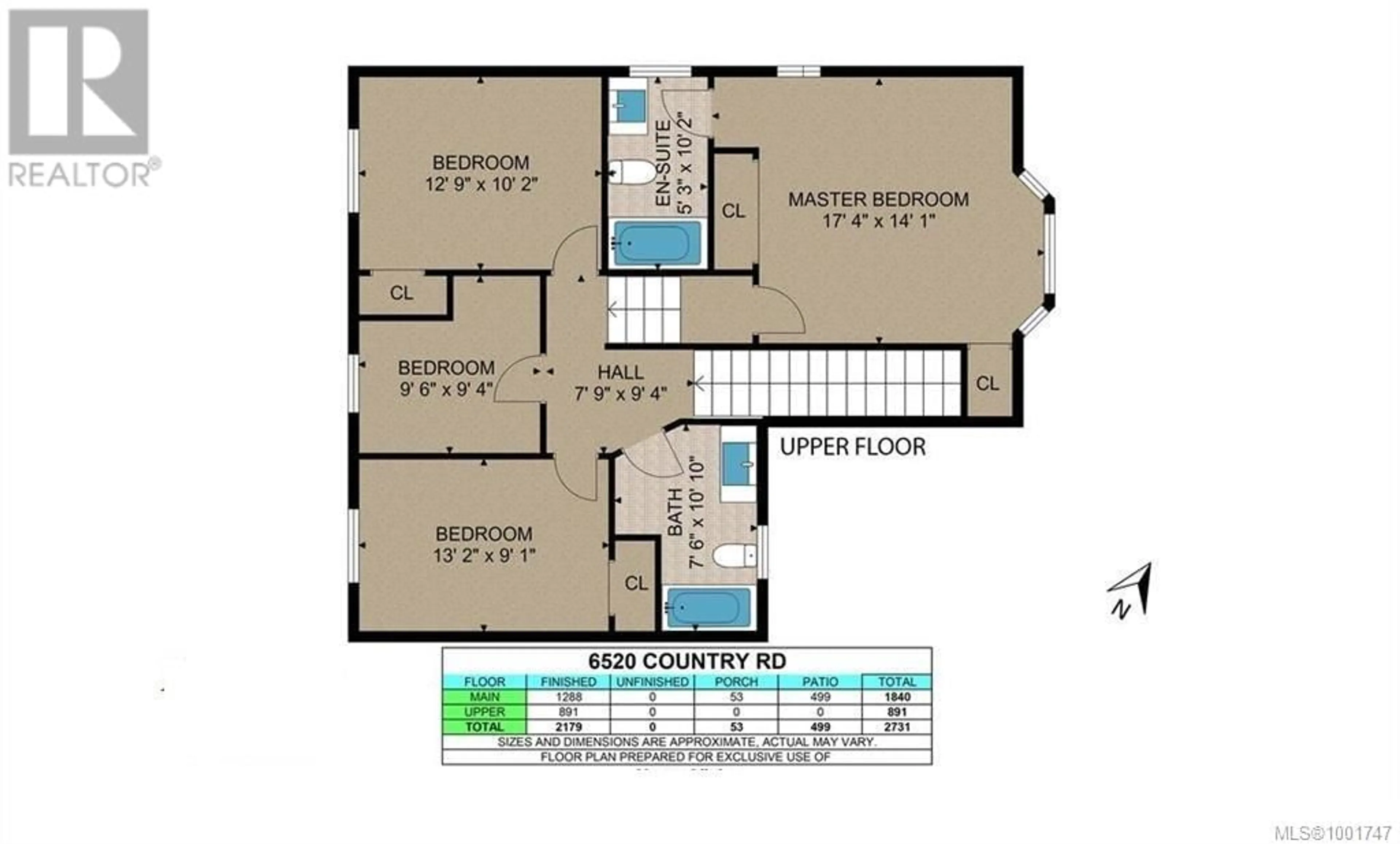 Floor plan for 6520 COUNTRY ROAD, Sooke British Columbia V9Z0W9