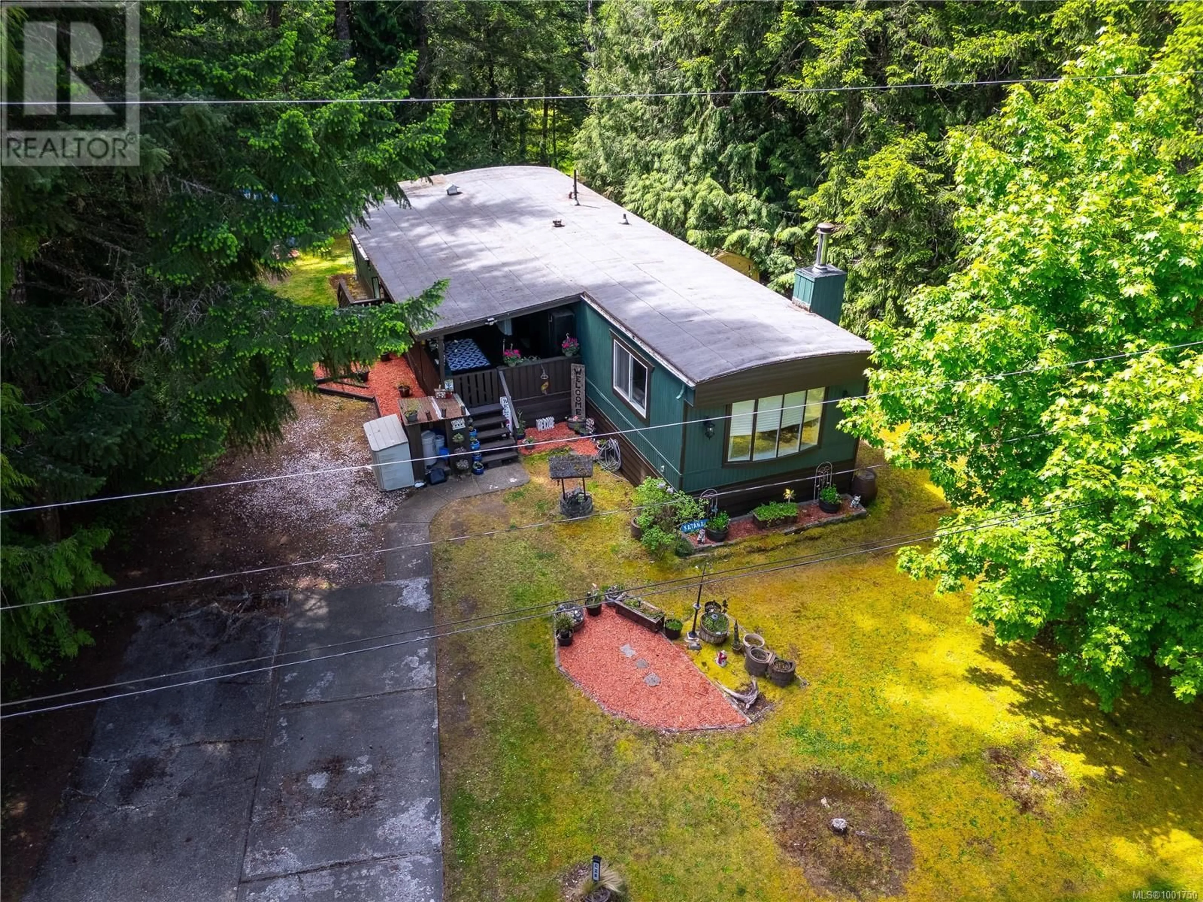 A pic from outside/outdoor area/front of a property/back of a property/a pic from drone, unknown for C28 - 920 WHITTAKER ROAD, Malahat British Columbia V0R2L0