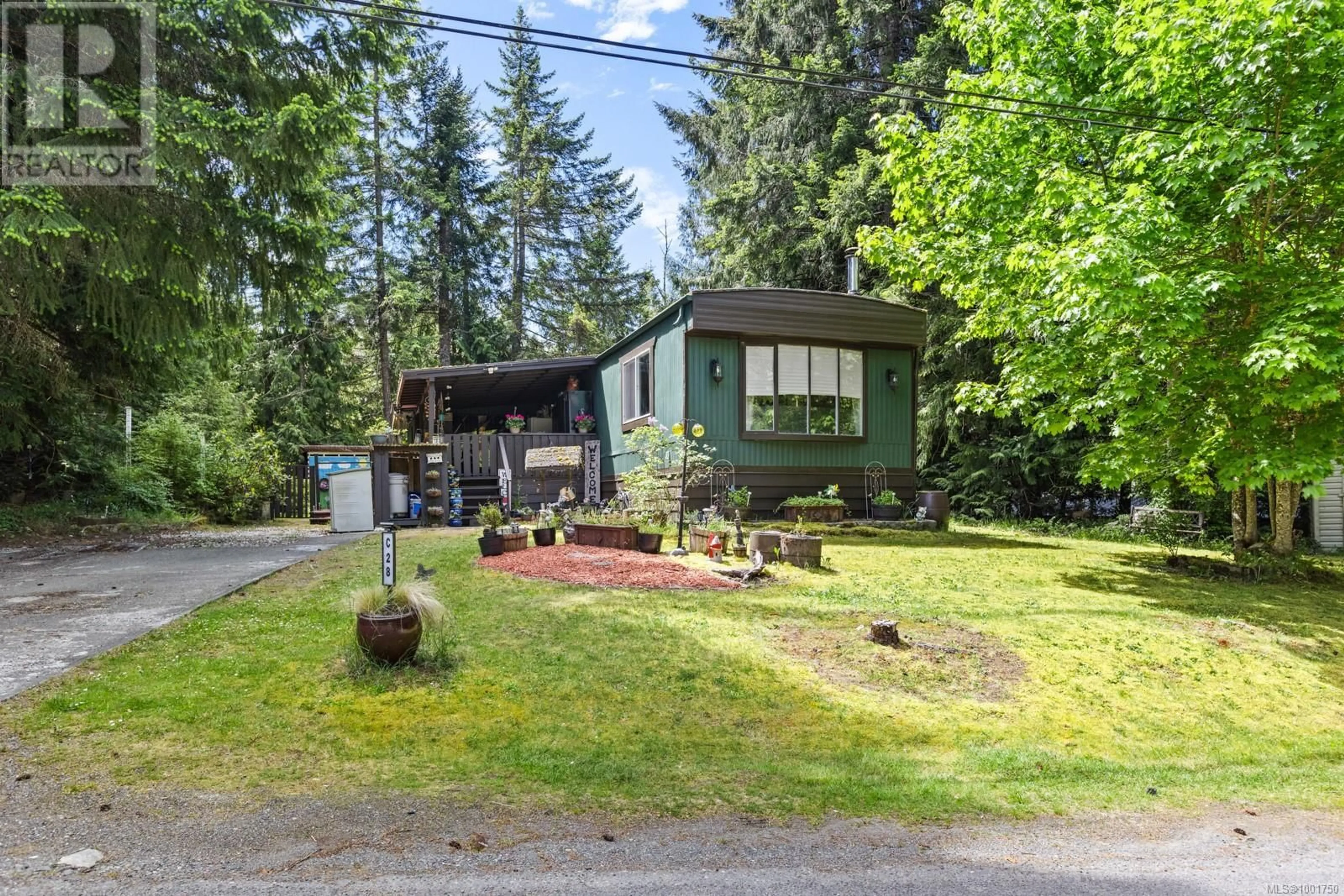 Home with vinyl exterior material, street for C28 - 920 WHITTAKER ROAD, Malahat British Columbia V0R2L0