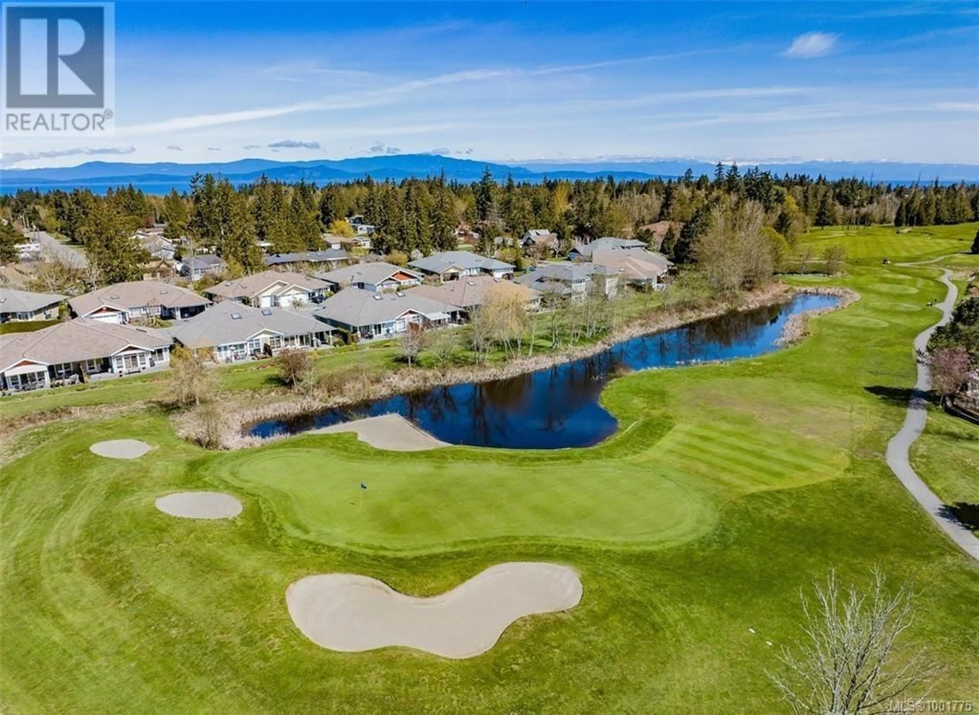 A pic from outside/outdoor area/front of a property/back of a property/a pic from drone, water/lake/river/ocean view for 111 - 730 BARCLAY CRESCENT, French Creek British Columbia V9P2Z3