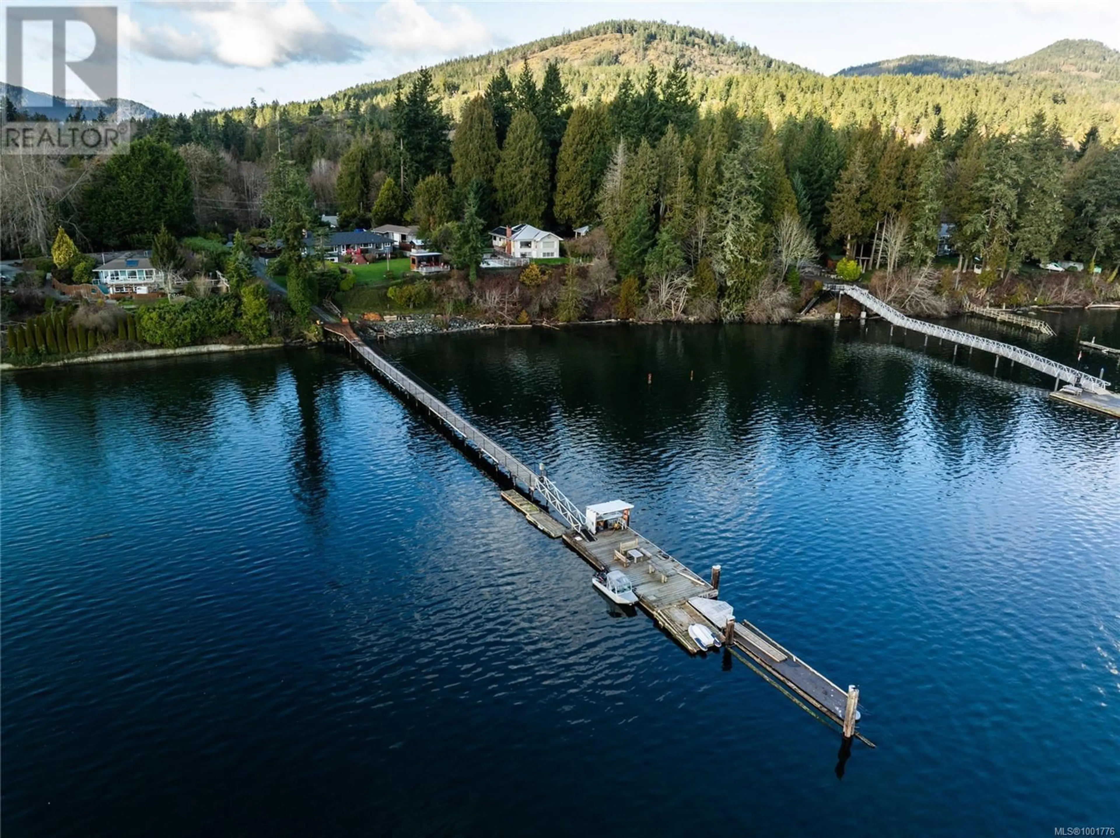 A pic from outside/outdoor area/front of a property/back of a property/a pic from drone, water/lake/river/ocean view for 5957 SOOKE ROAD, Sooke British Columbia V9Z0P7