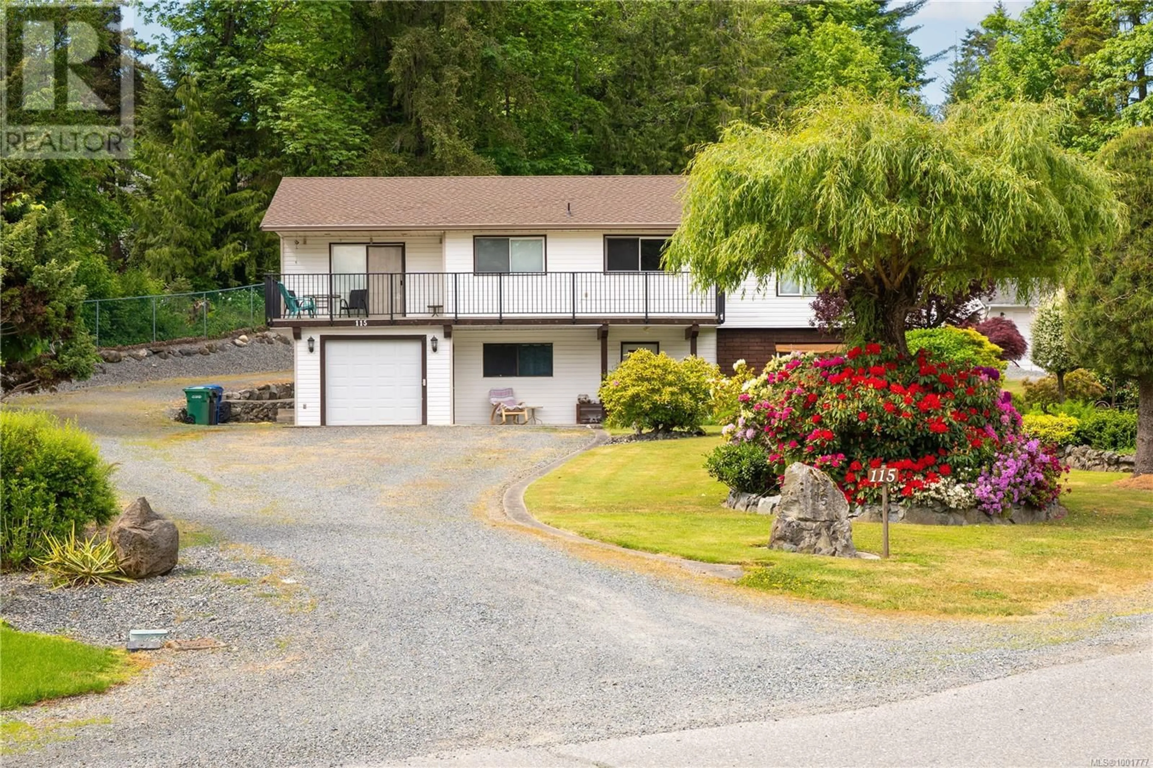 A pic from outside/outdoor area/front of a property/back of a property/a pic from drone, water/lake/river/ocean view for 115 CRITCHLEY PLACE, Nanaimo British Columbia V9X1B9