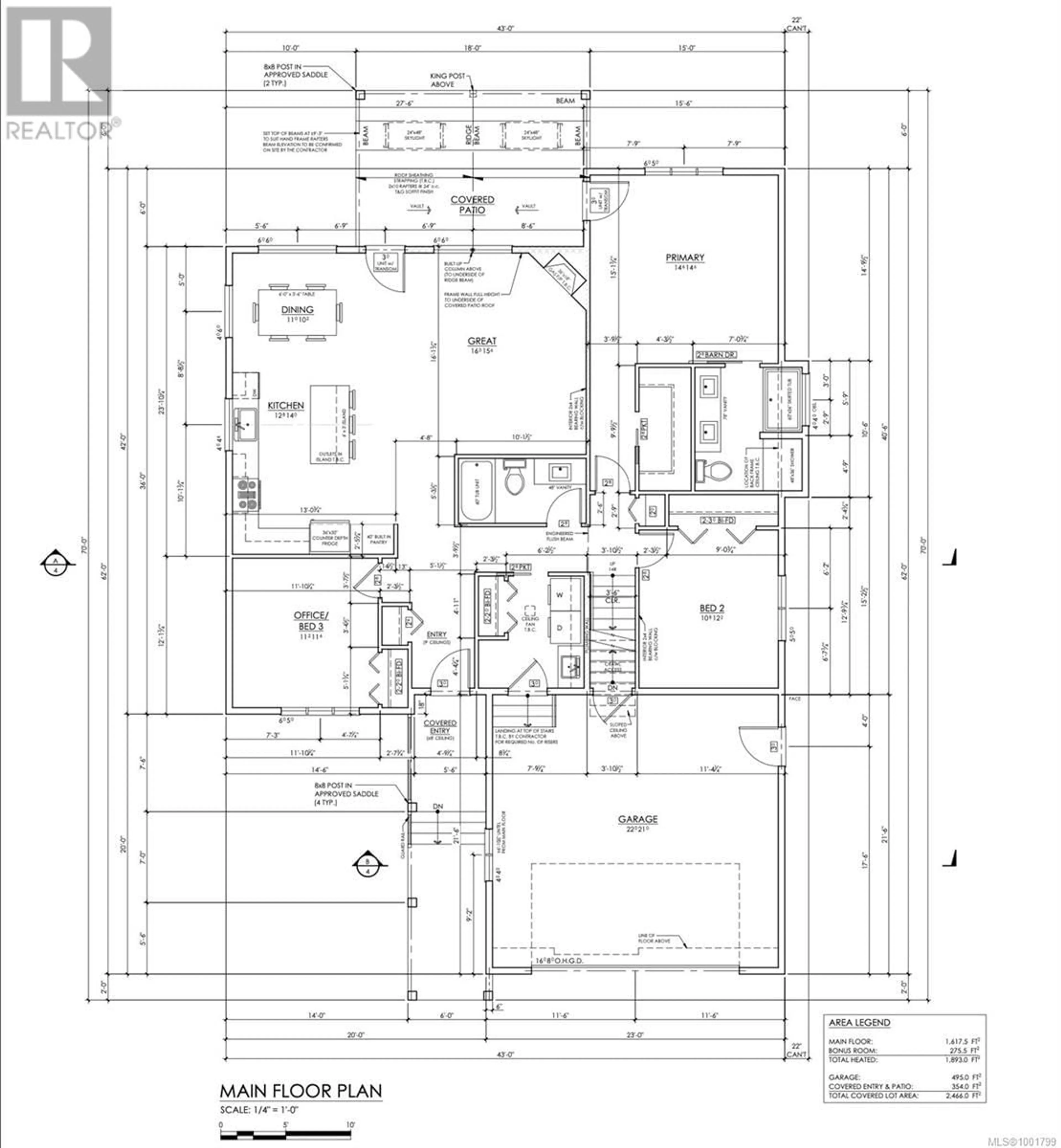 Floor plan for 770 SITKA STREET, Campbell River British Columbia V9H0G4