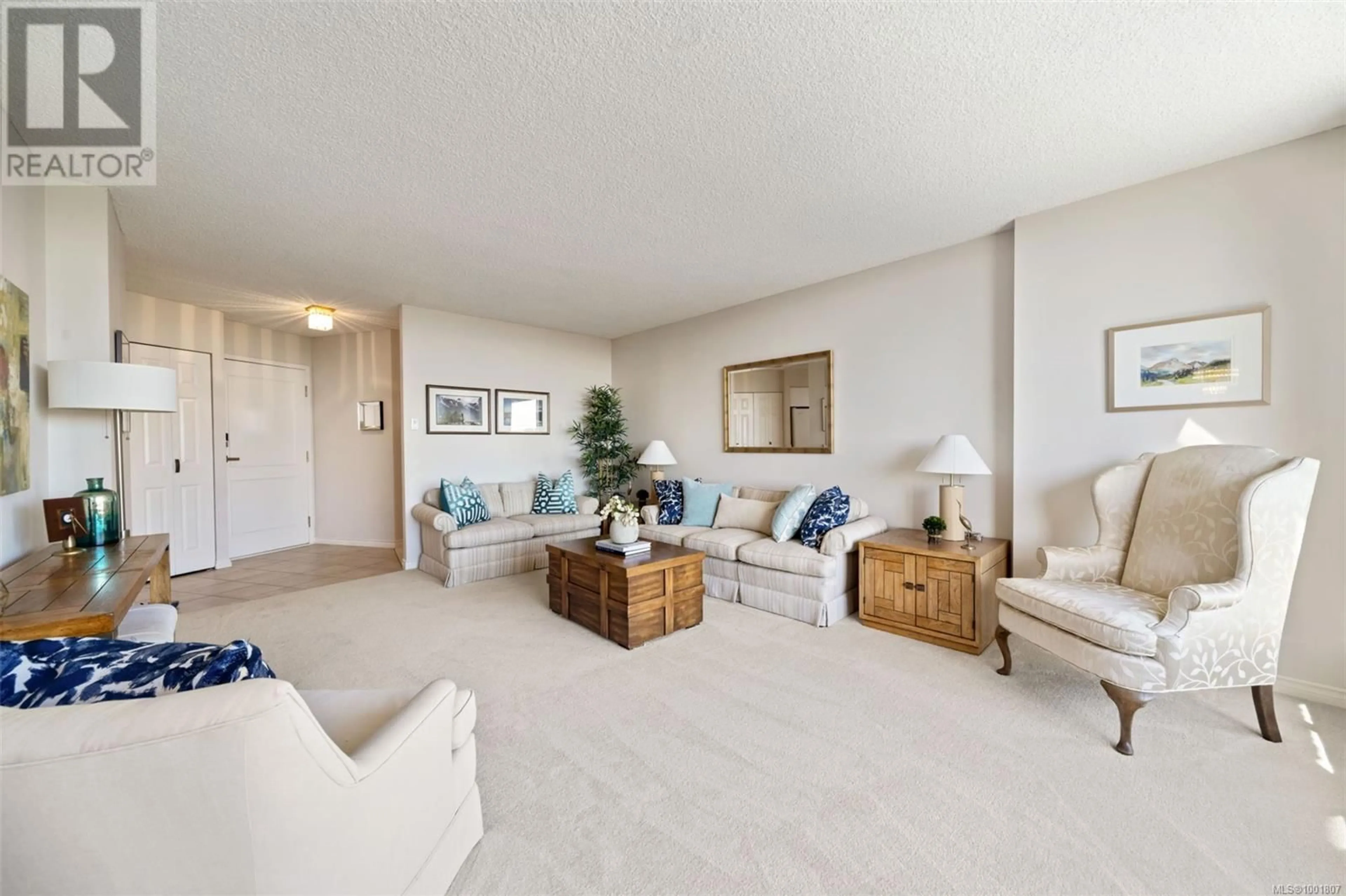 Living room with furniture, unknown for 610 - 225 BELLEVILLE STREET, Victoria British Columbia V8V4T9
