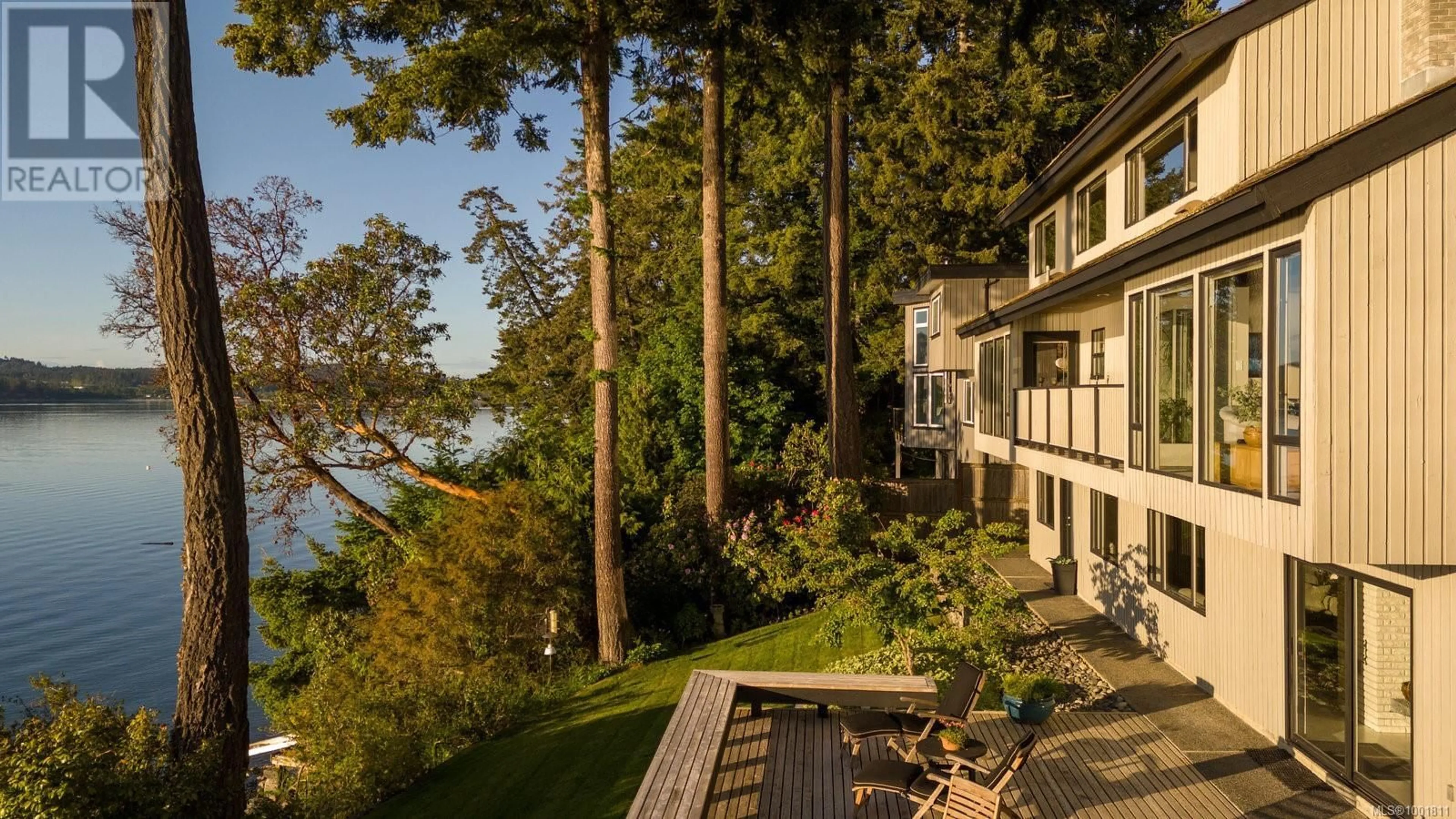 Patio, water/lake/river/ocean view for 9600 ARDMORE DRIVE, North Saanich British Columbia V8L5H5