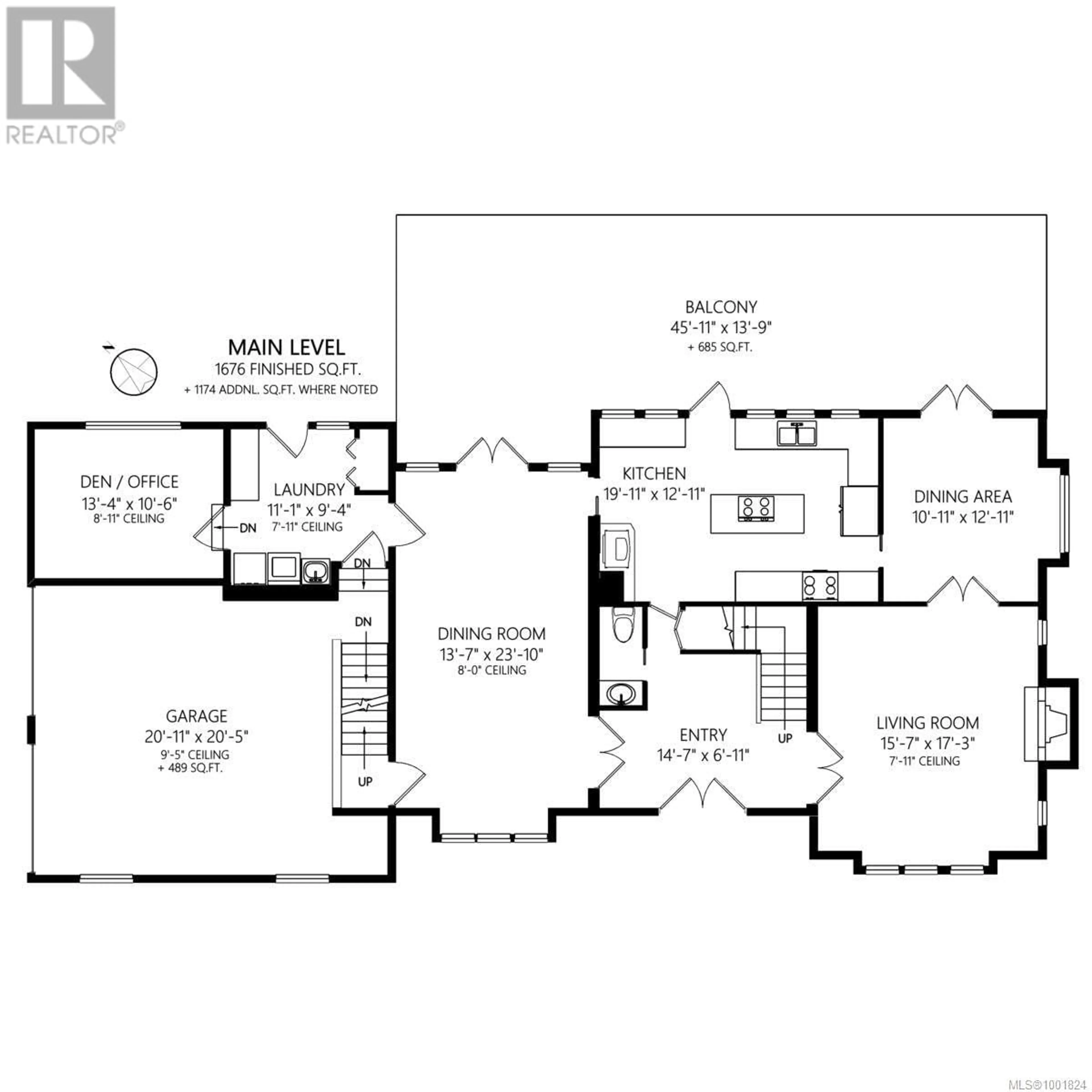 Floor plan for 1307 SYLVIA PLACE, Shawnigan Lake British Columbia V0R1L6