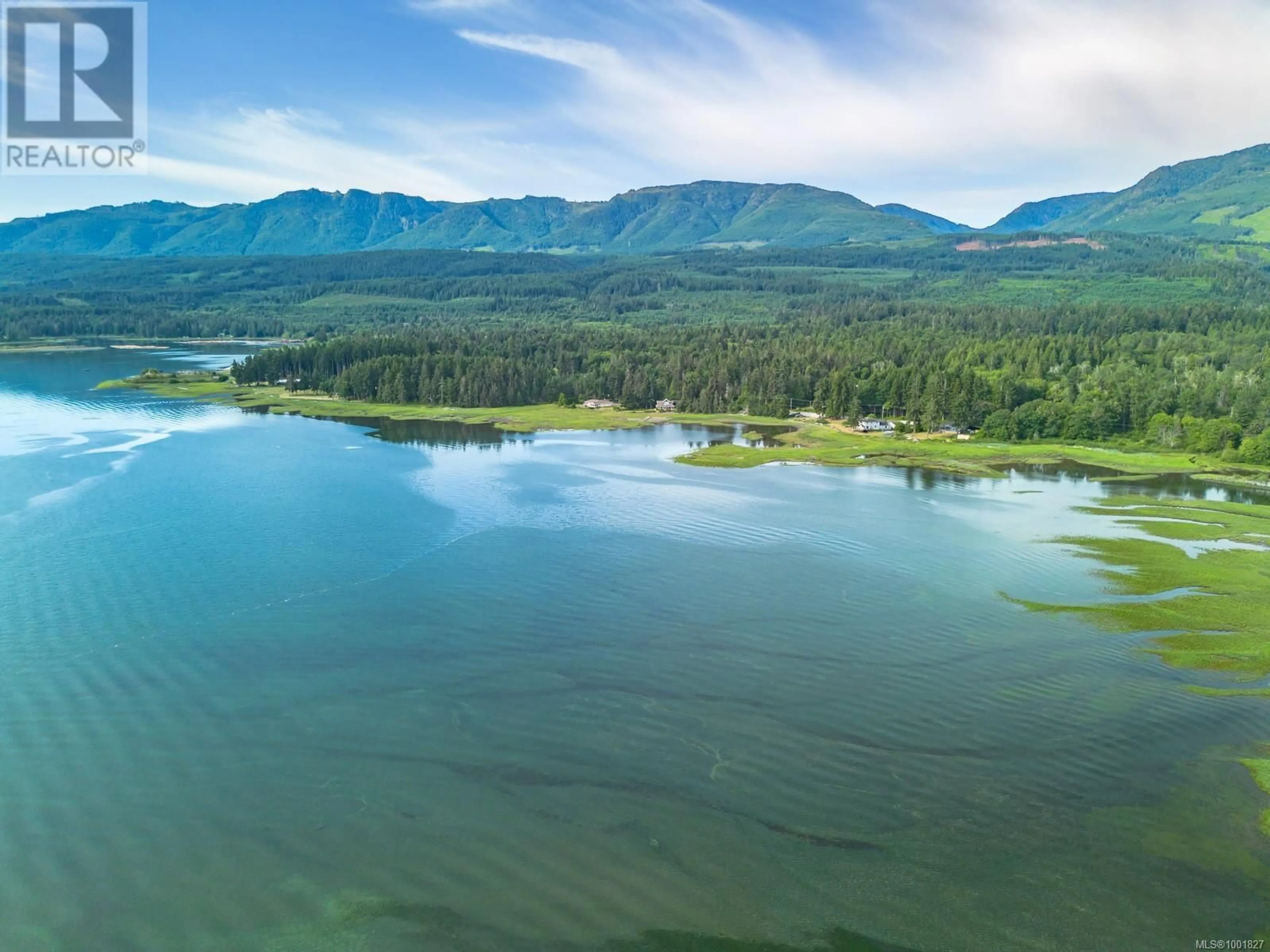 A pic from outside/outdoor area/front of a property/back of a property/a pic from drone, water/lake/river/ocean view for 505 ARBUTUS BAY ROAD, Fanny Bay British Columbia V0R1W0