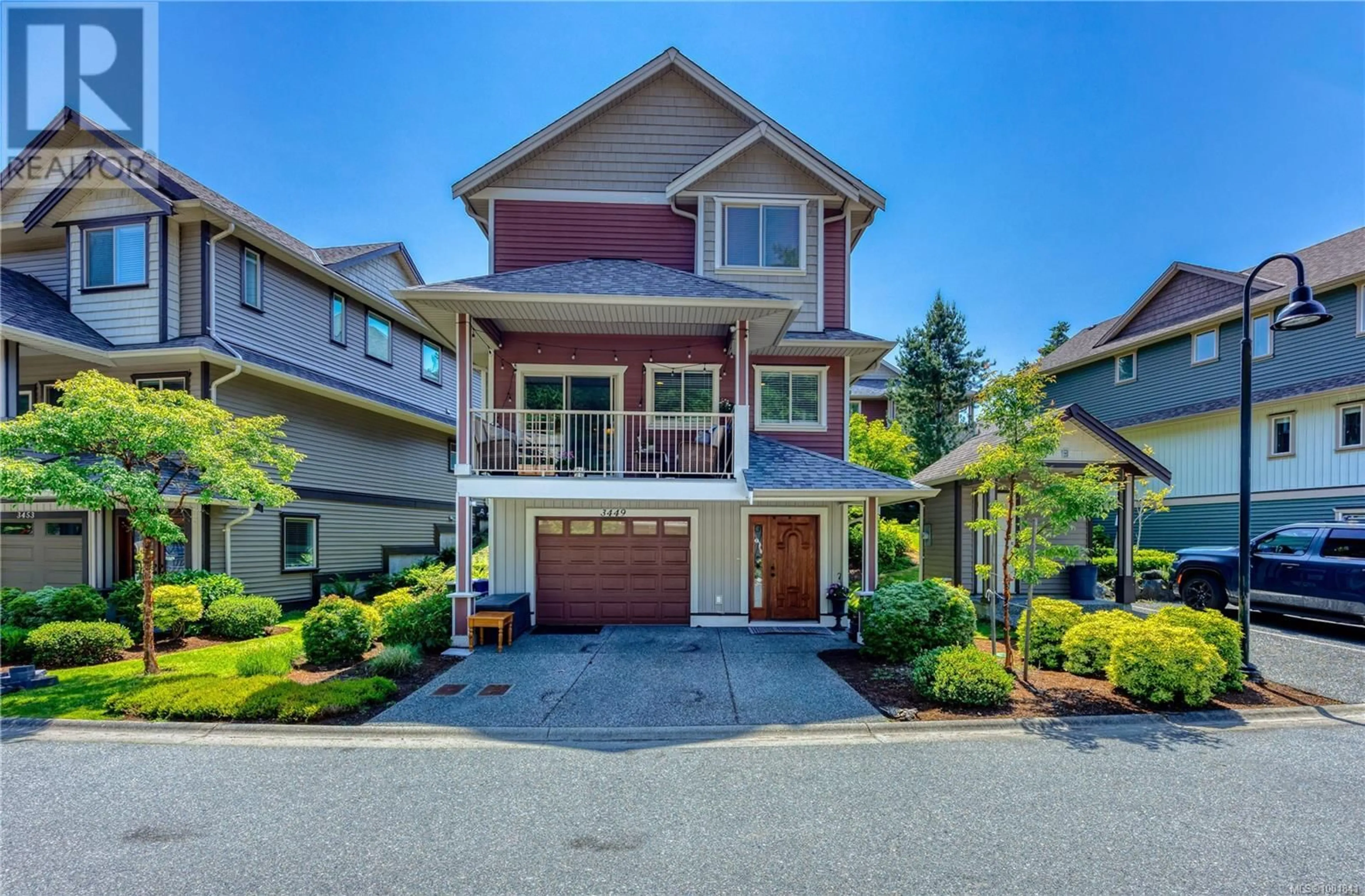 Home with vinyl exterior material, street for 3449 MAVERIC ROAD, Nanaimo British Columbia V9T0C7