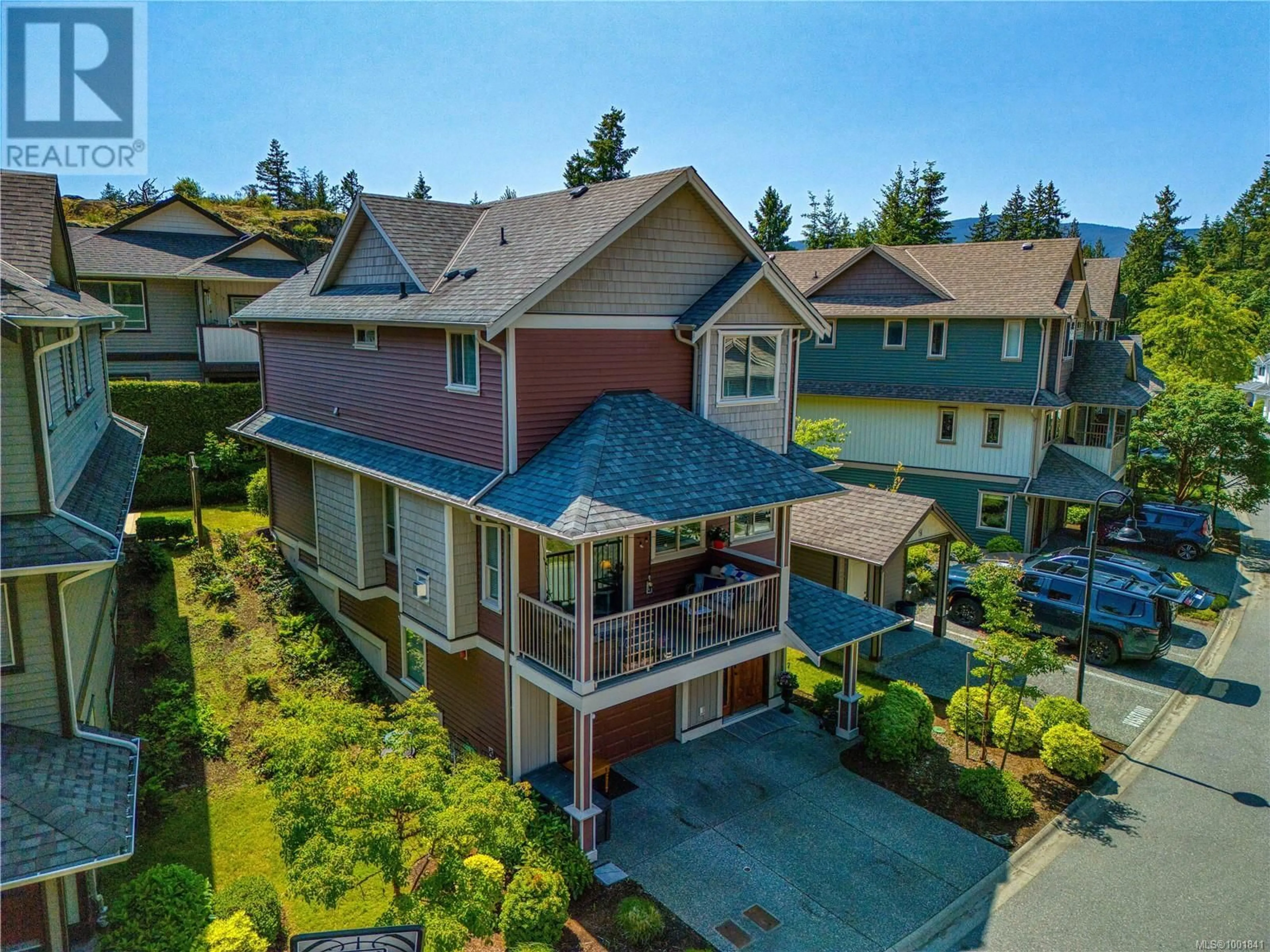 A pic from outside/outdoor area/front of a property/back of a property/a pic from drone, water/lake/river/ocean view for 3449 MAVERIC ROAD, Nanaimo British Columbia V9T0C7