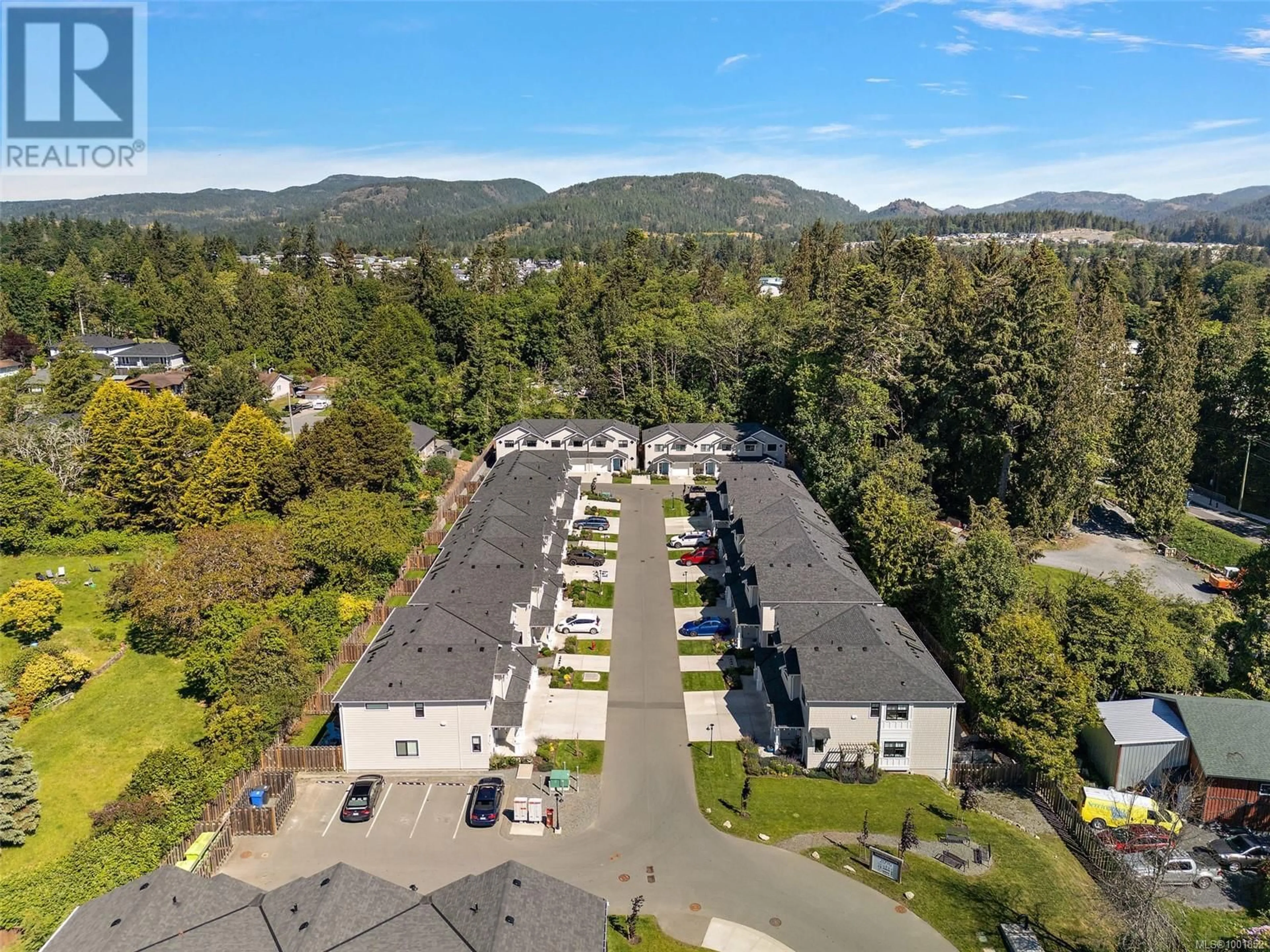 A pic from outside/outdoor area/front of a property/back of a property/a pic from drone, mountain view for 104 - 2096 KENNEDY STREET, Sooke British Columbia V9Z0Z1