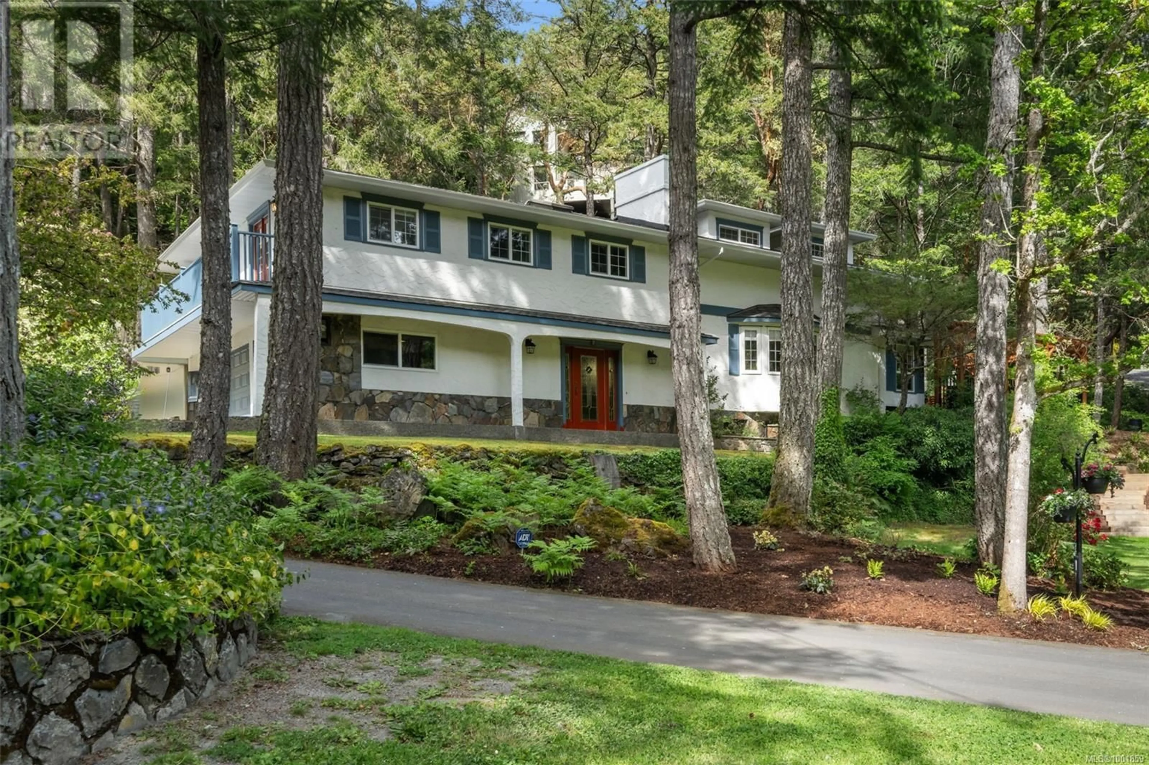 Home with vinyl exterior material, street for 1078 GLEN FOREST WAY, Metchosin British Columbia V9C3X8